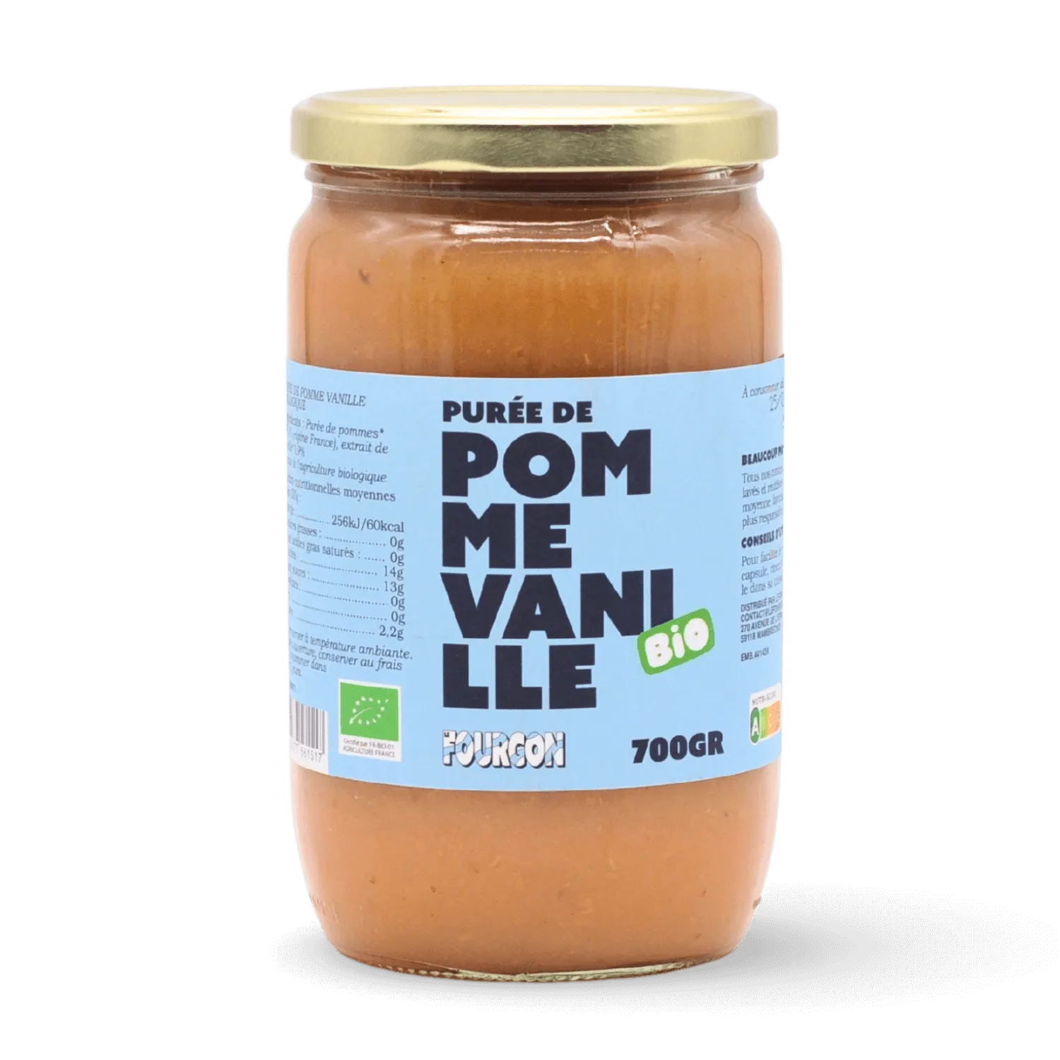 Compote pomme vanille