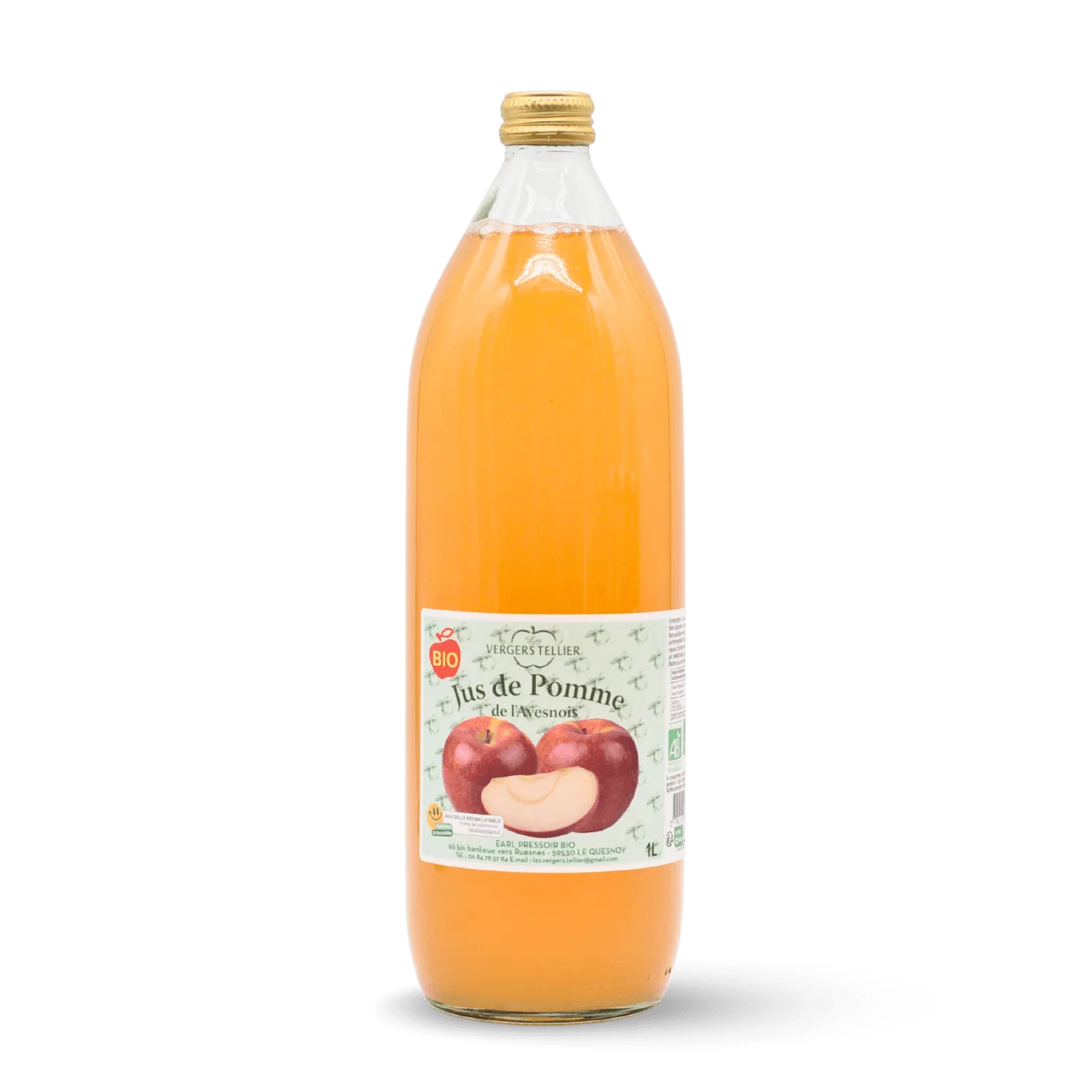 Jus de pomme bio