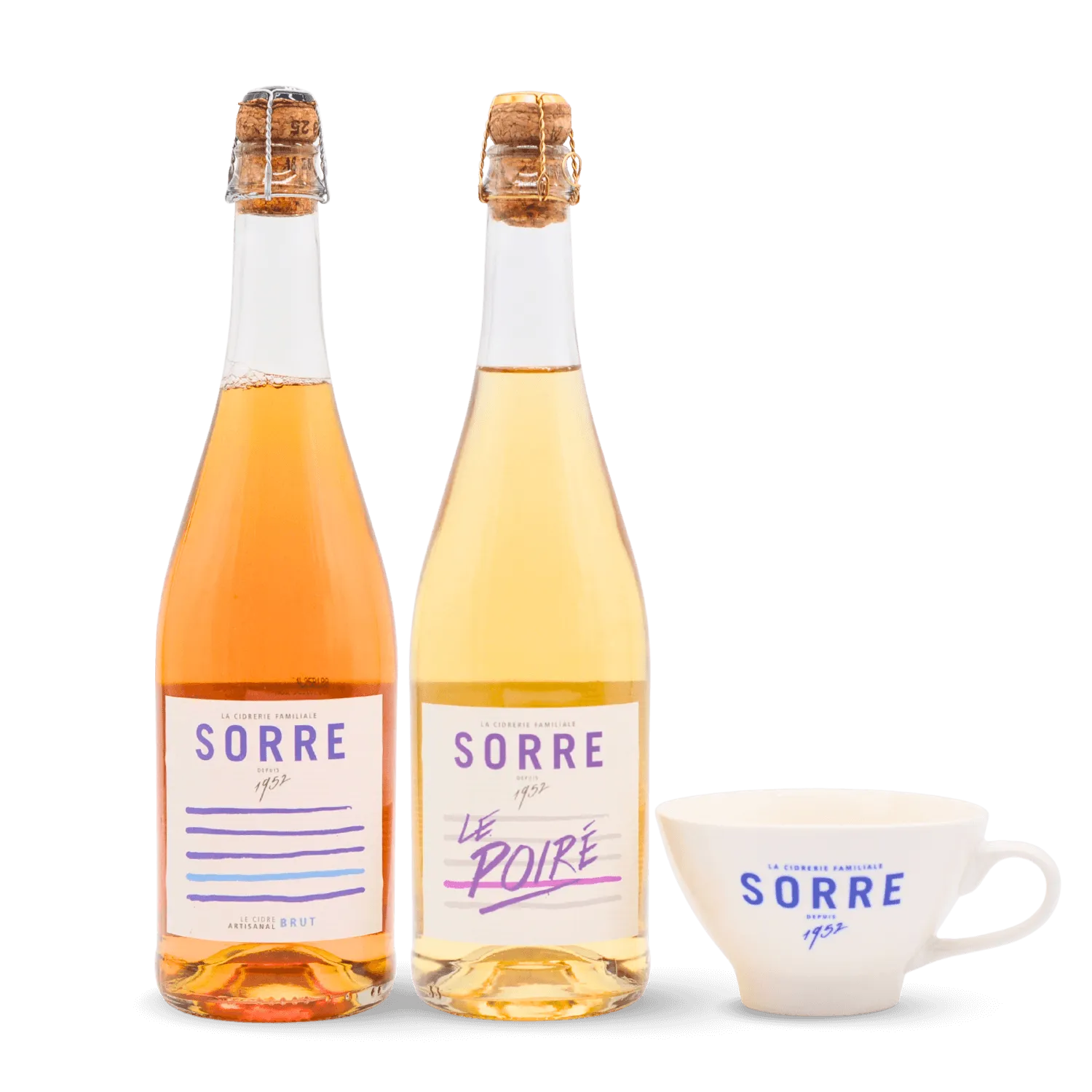 Cidre brut & le poiré Sorre + 1 bolée offerte