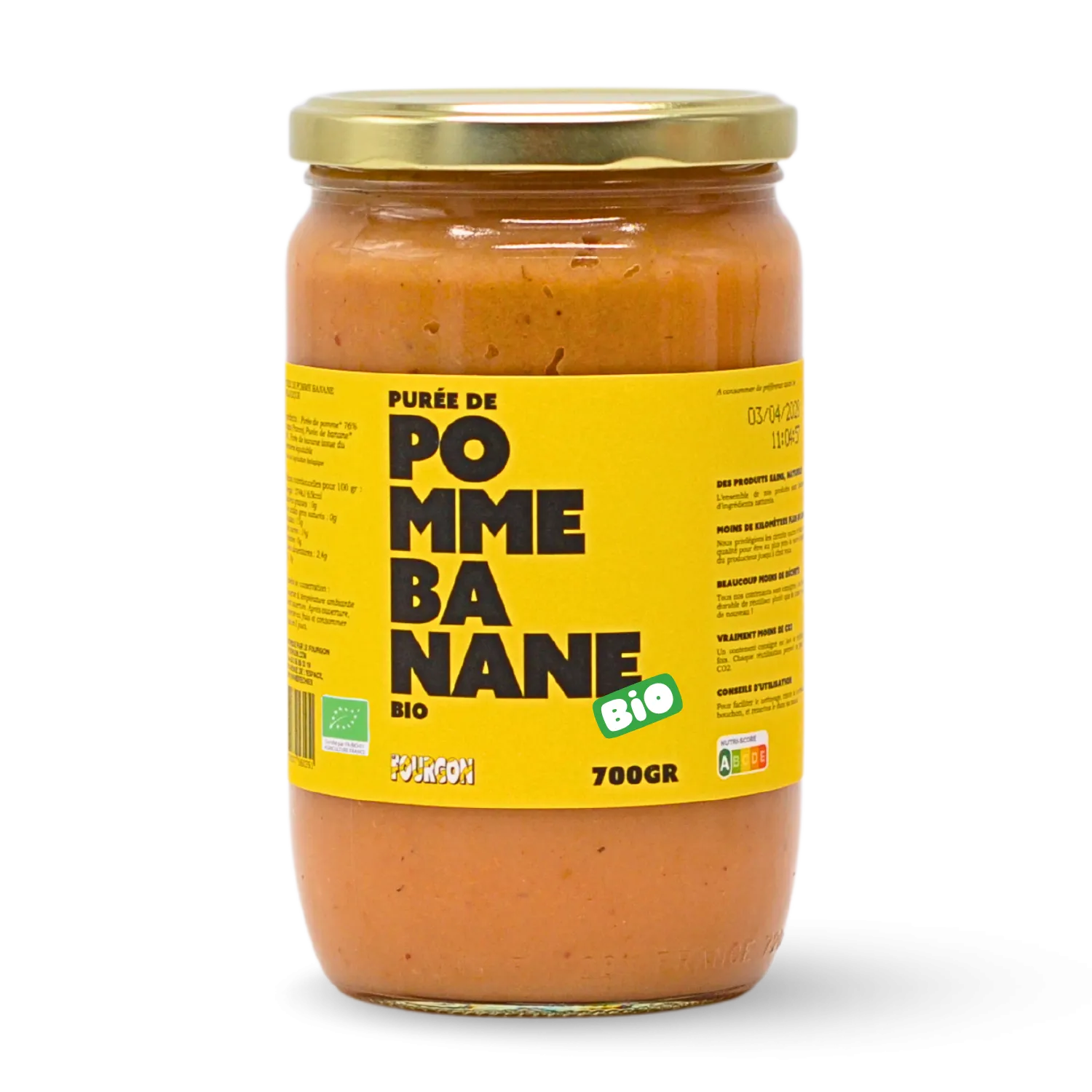 Compote pomme banane