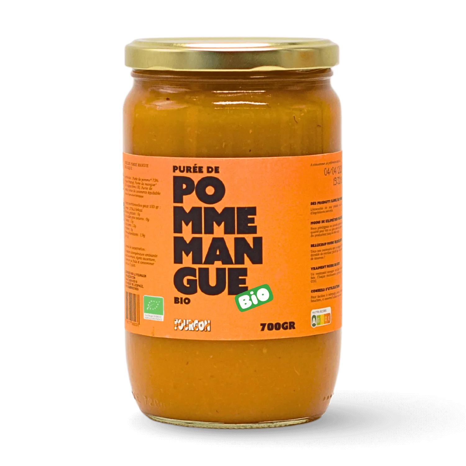 Compote pomme mangue