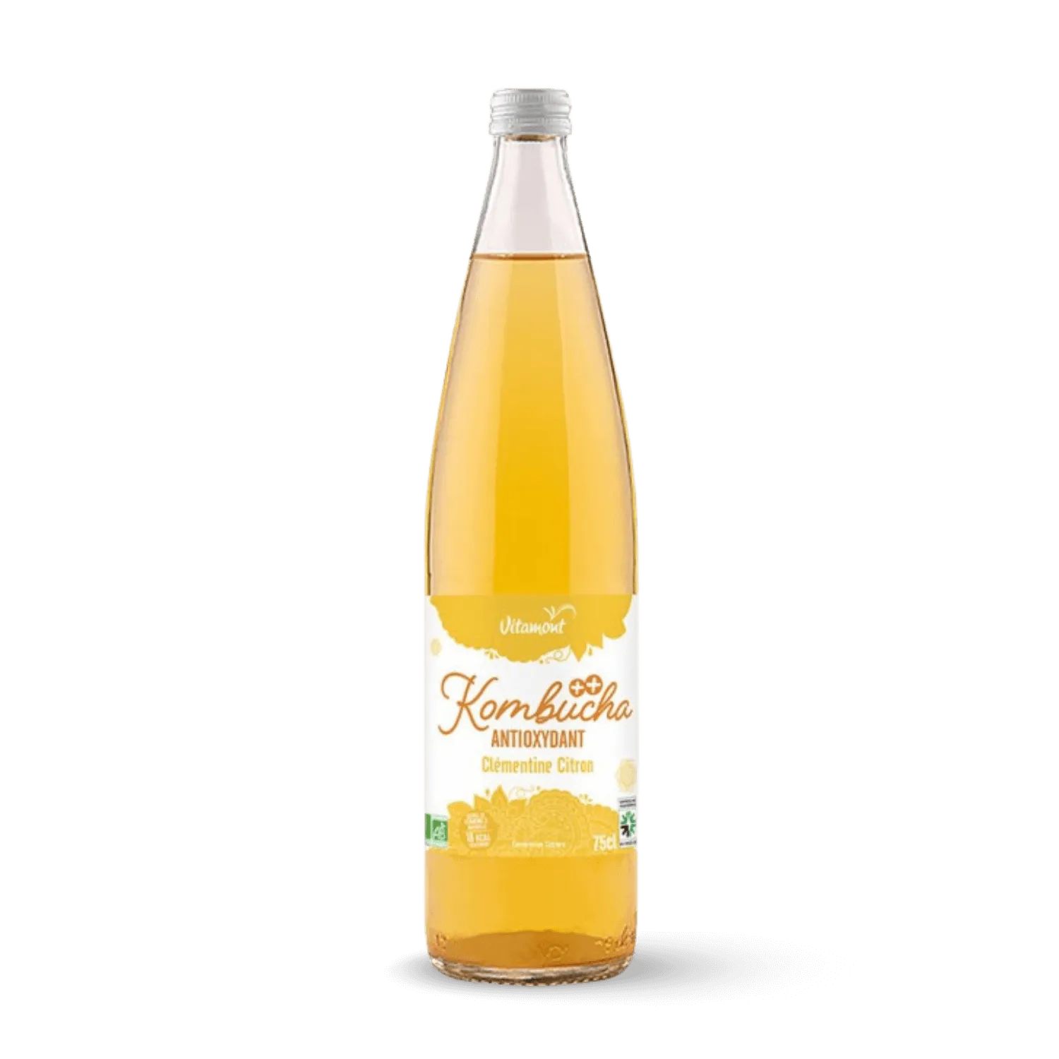 Kombucha Antioxydant Clémentine Citron