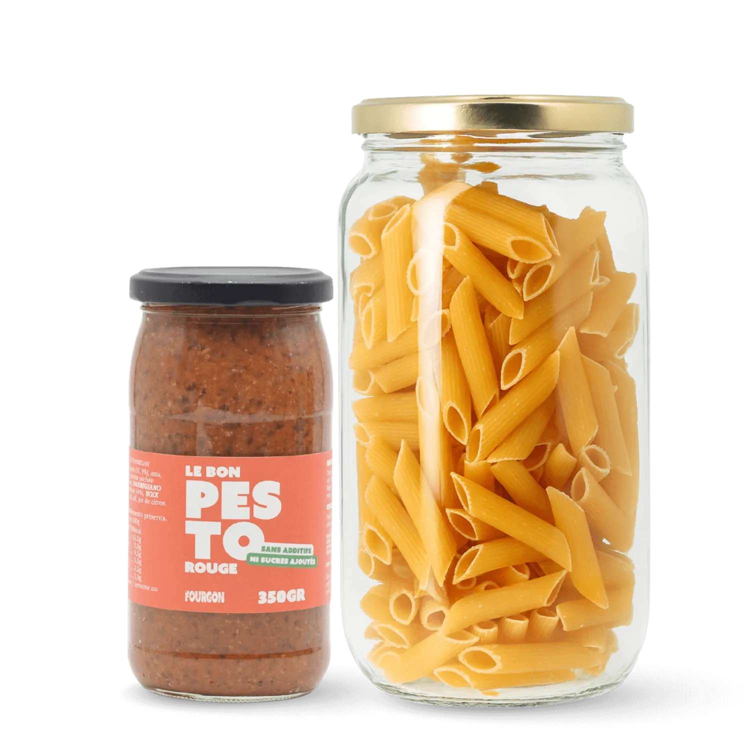 Pack pâtes au pesto rouge