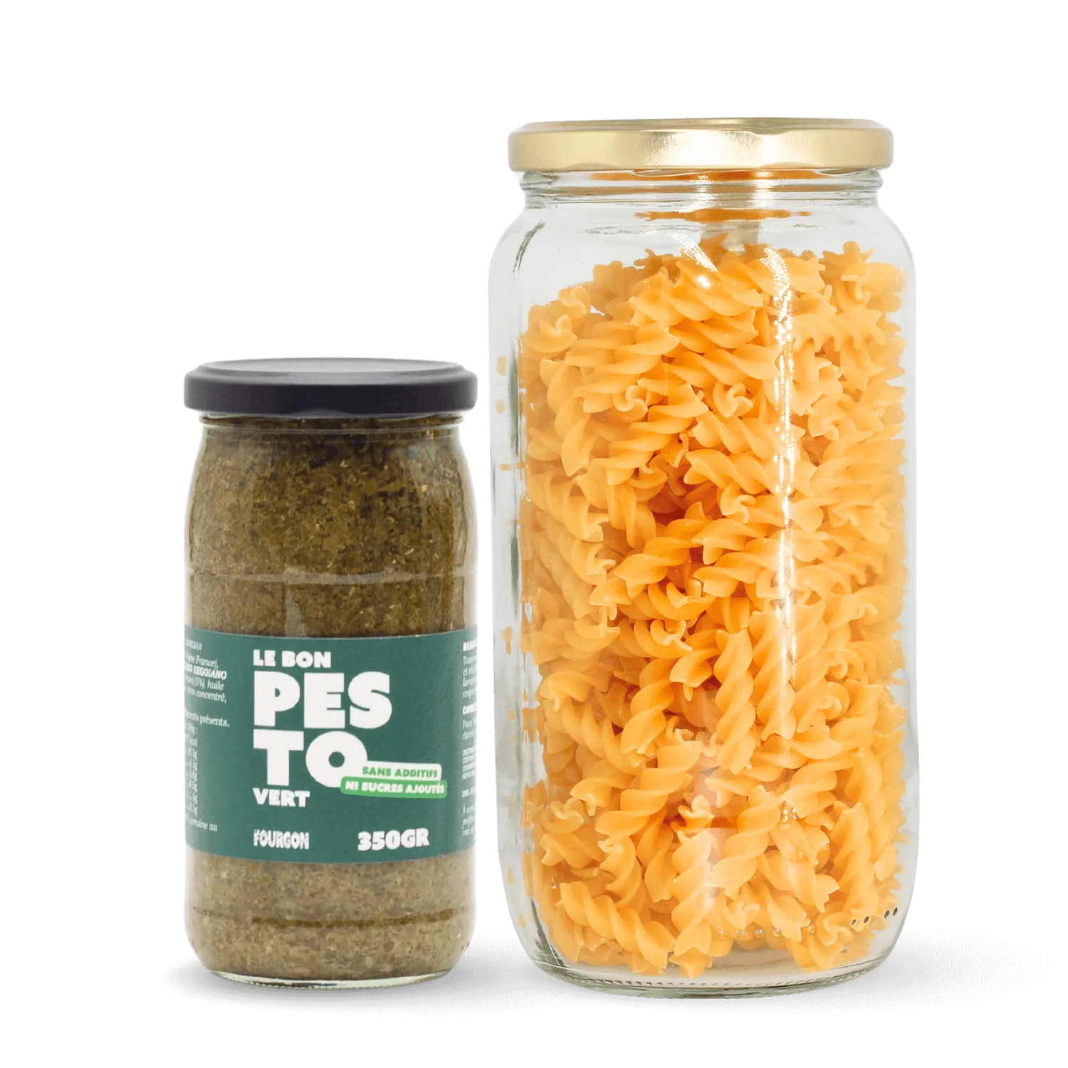 Pack pâtes au pesto vert