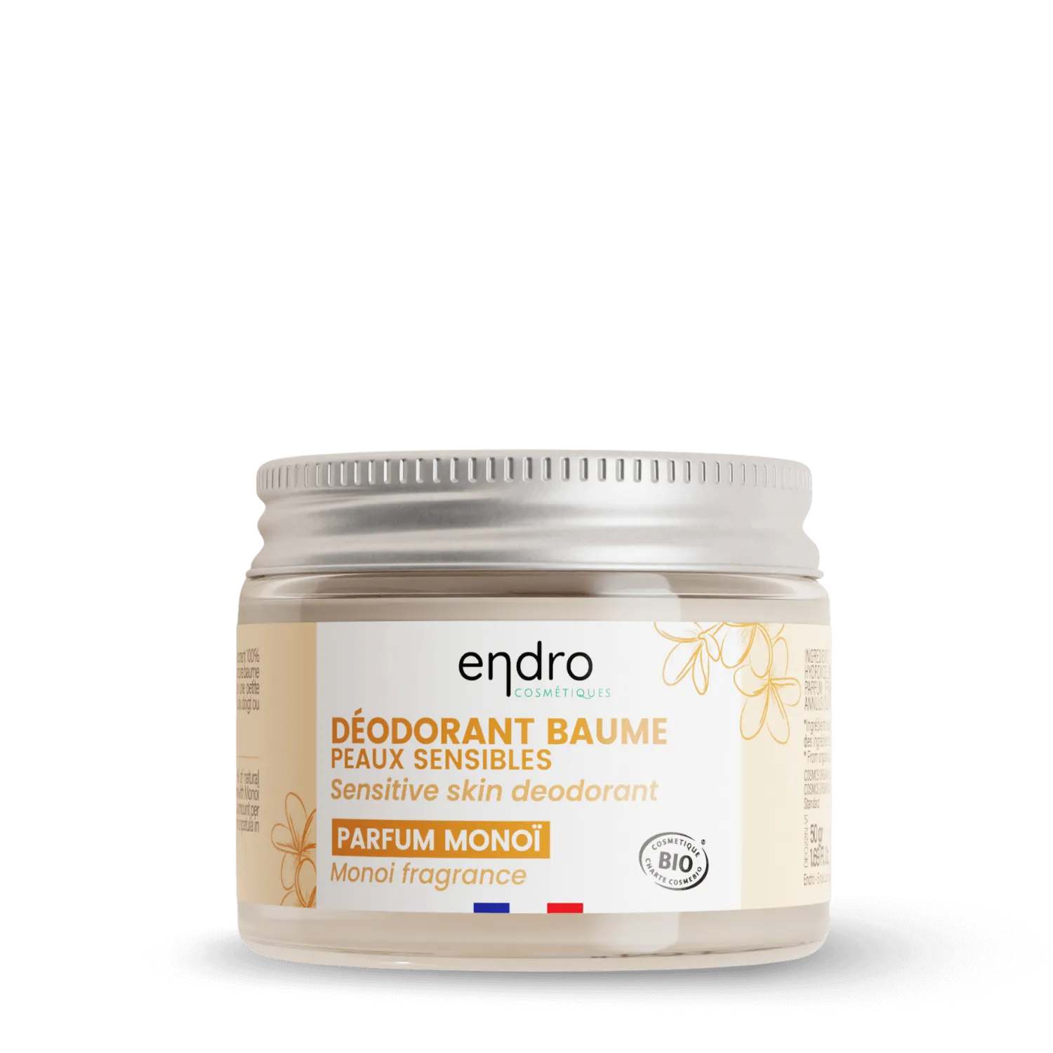 Déodorant baume Monoï peaux sensibles