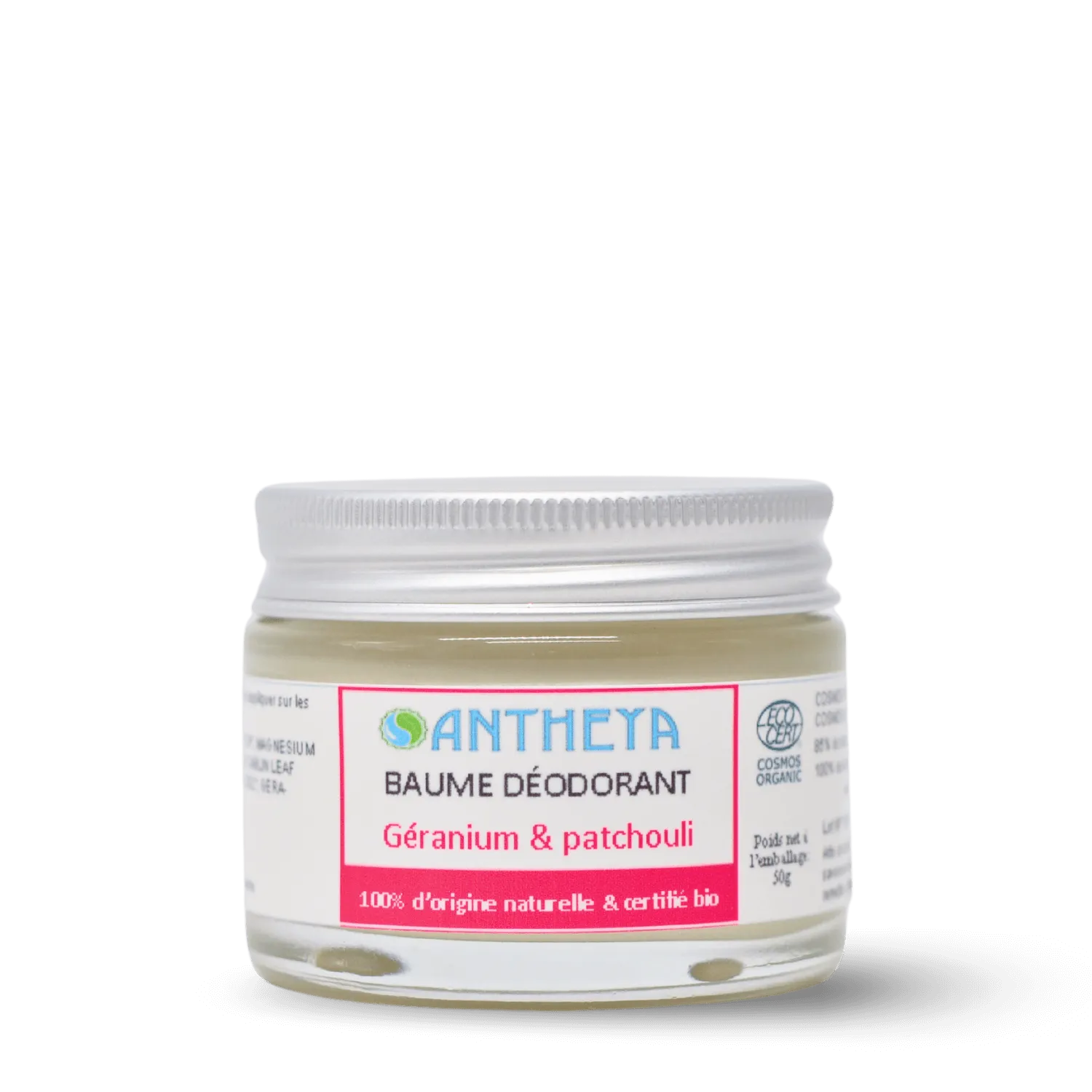 Baume déodorant Géranium & Patchouli peaux sensibles