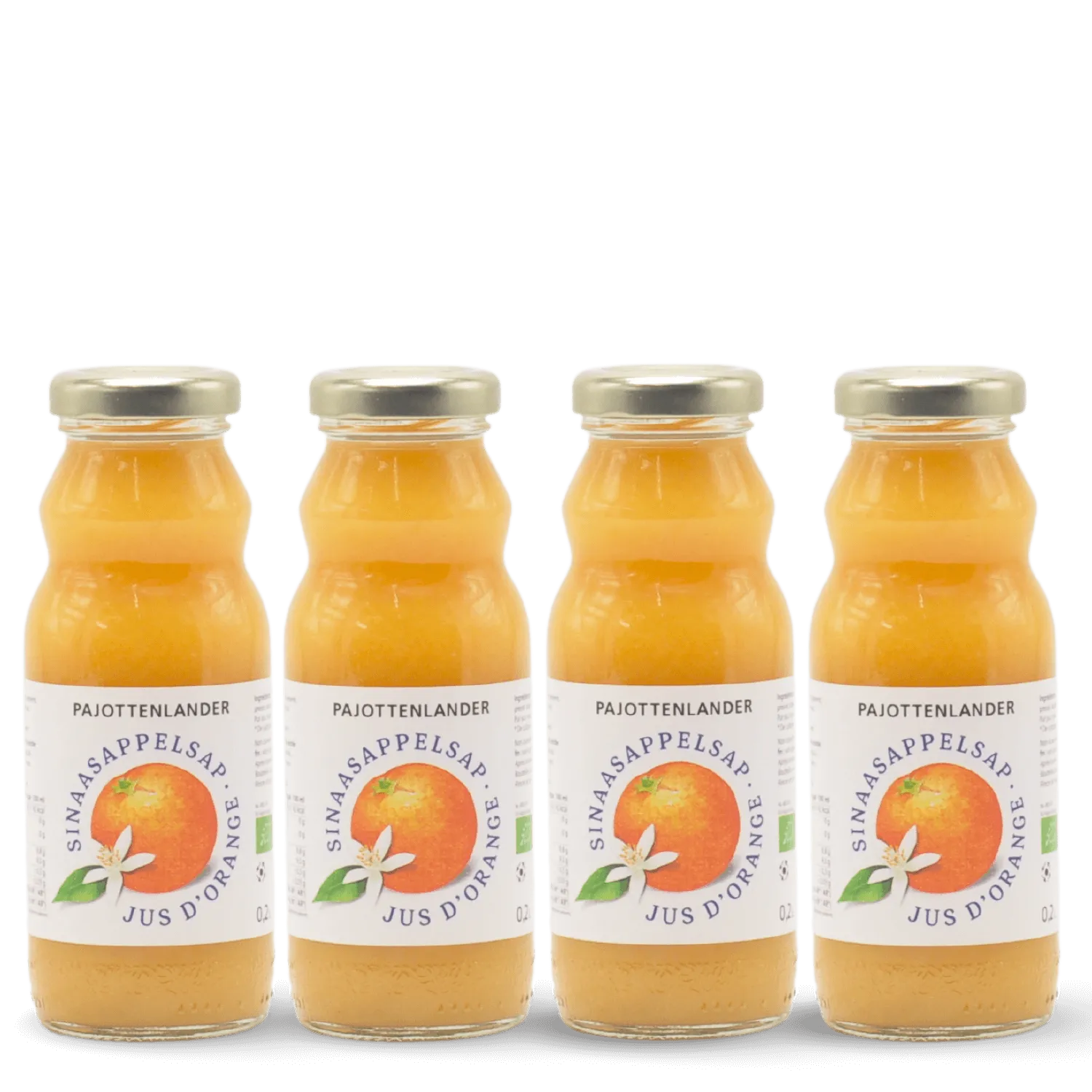Jus d'orange x4