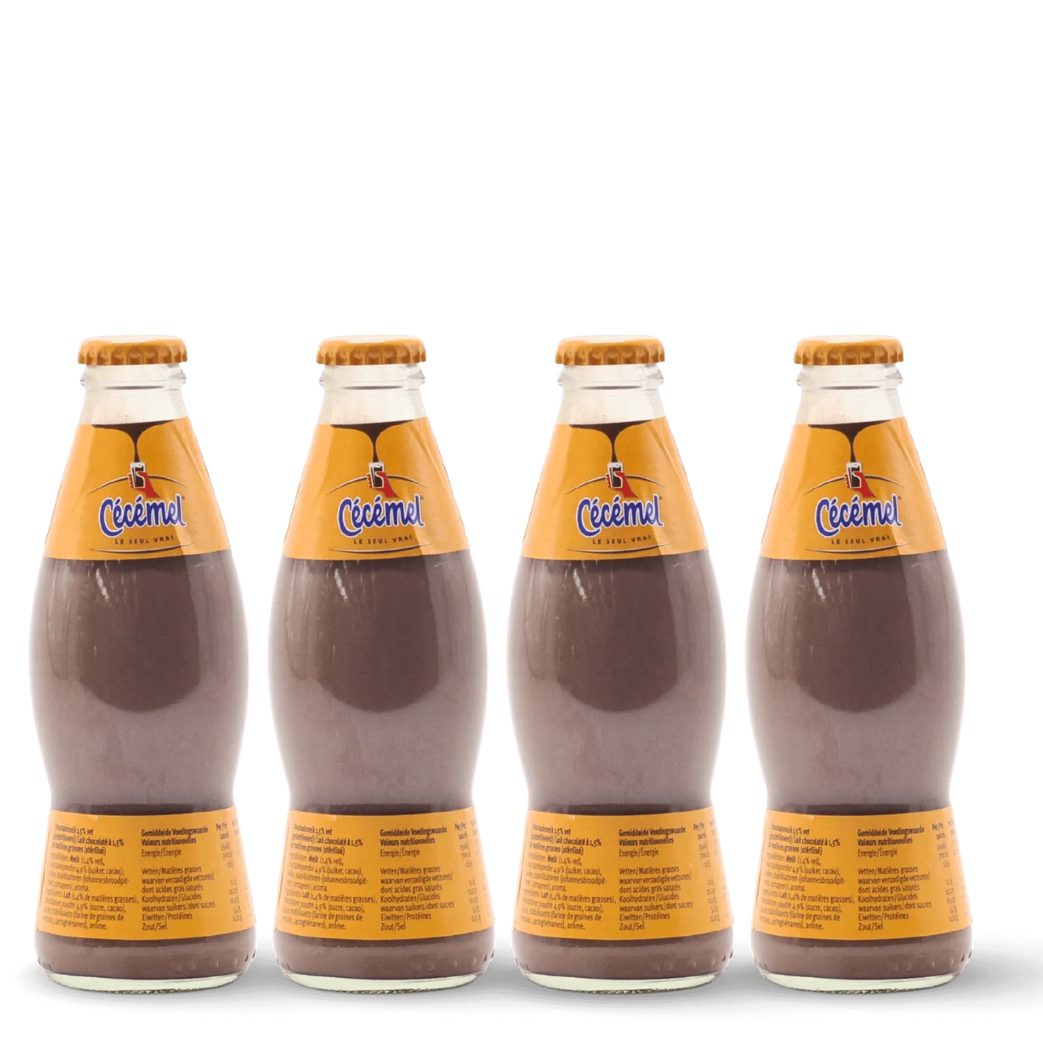 Lait au chocolat cécémel x4