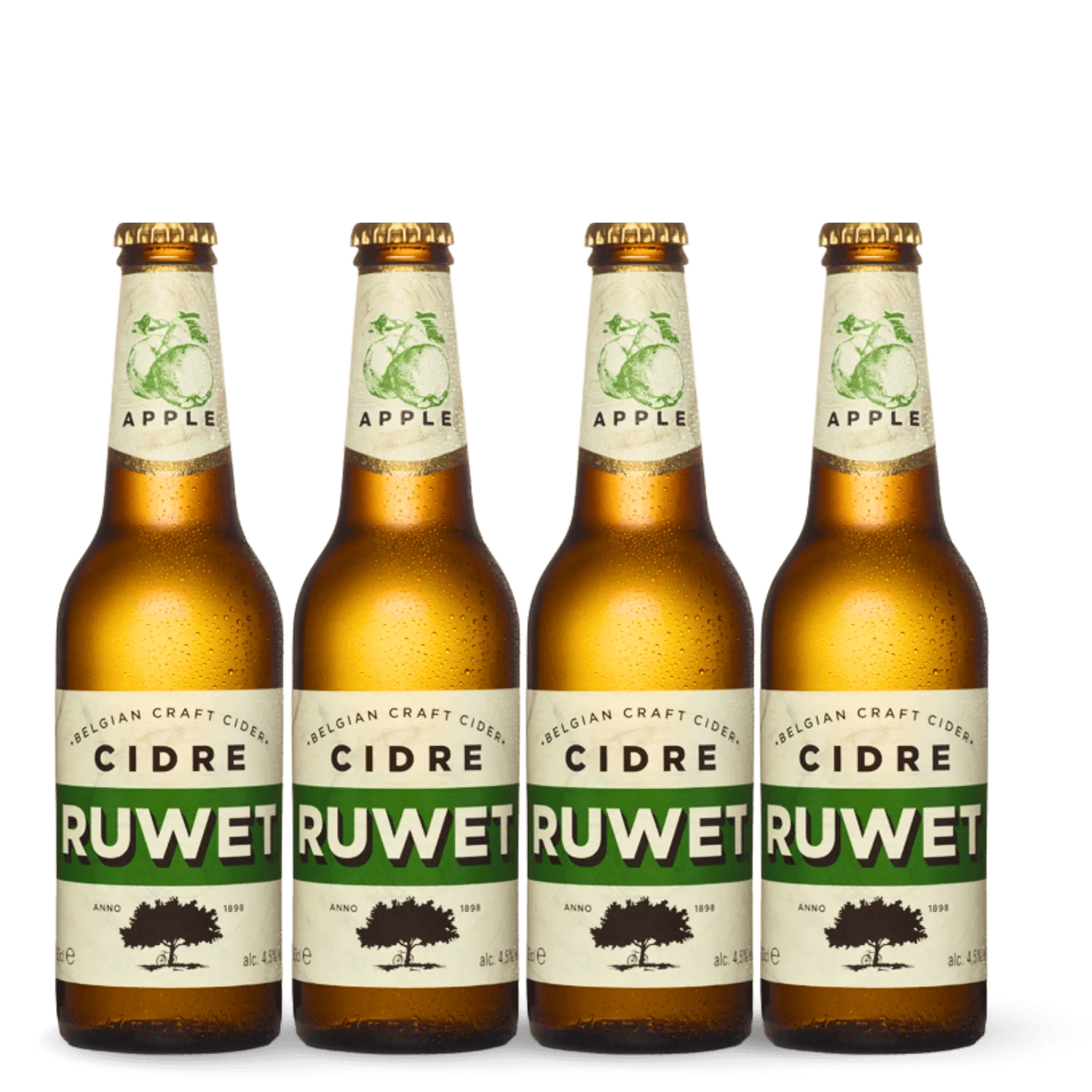 Cidre demi-sec x4
