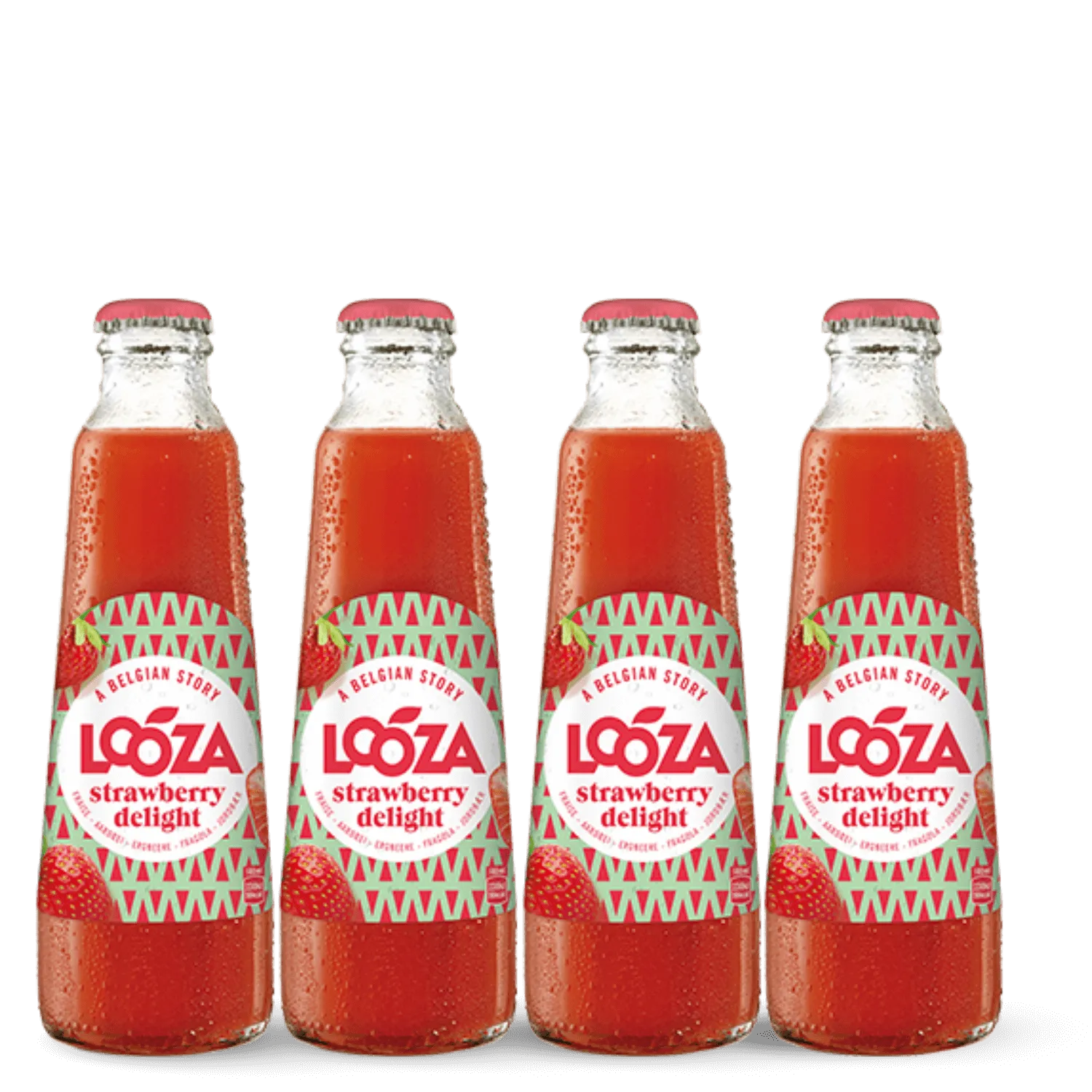 Jus de fraise x4