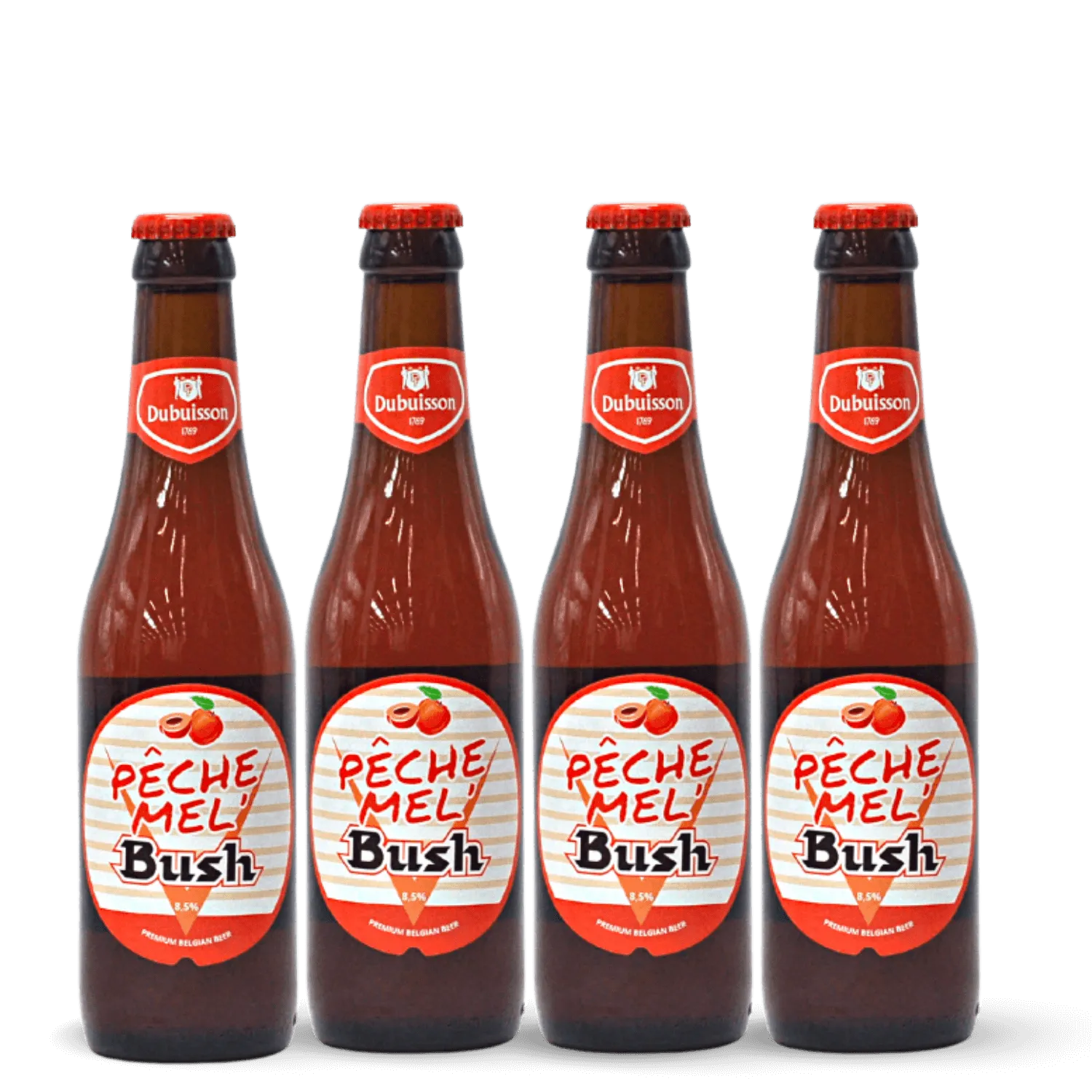 Pêche Mel Bush x4
