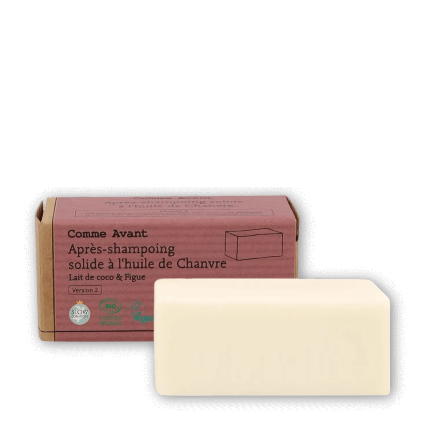 Après-shampooing solide figue & lait de coco