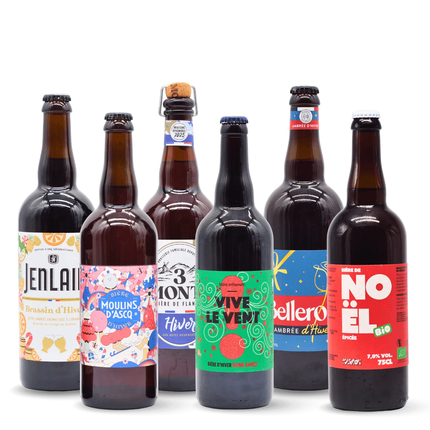 Pack Découverte Bières de Noël