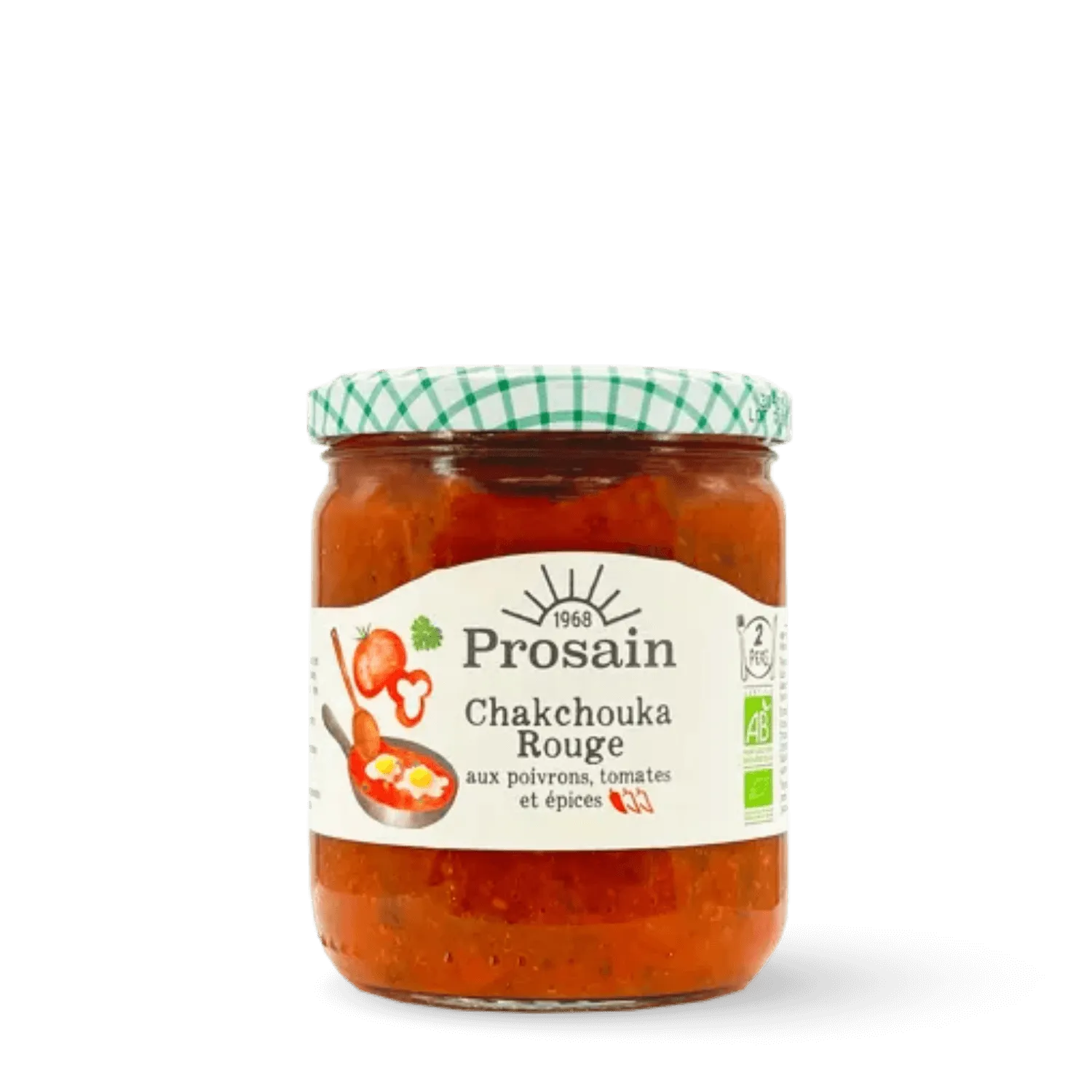 Chakchouka rouge aux tomates poivrons