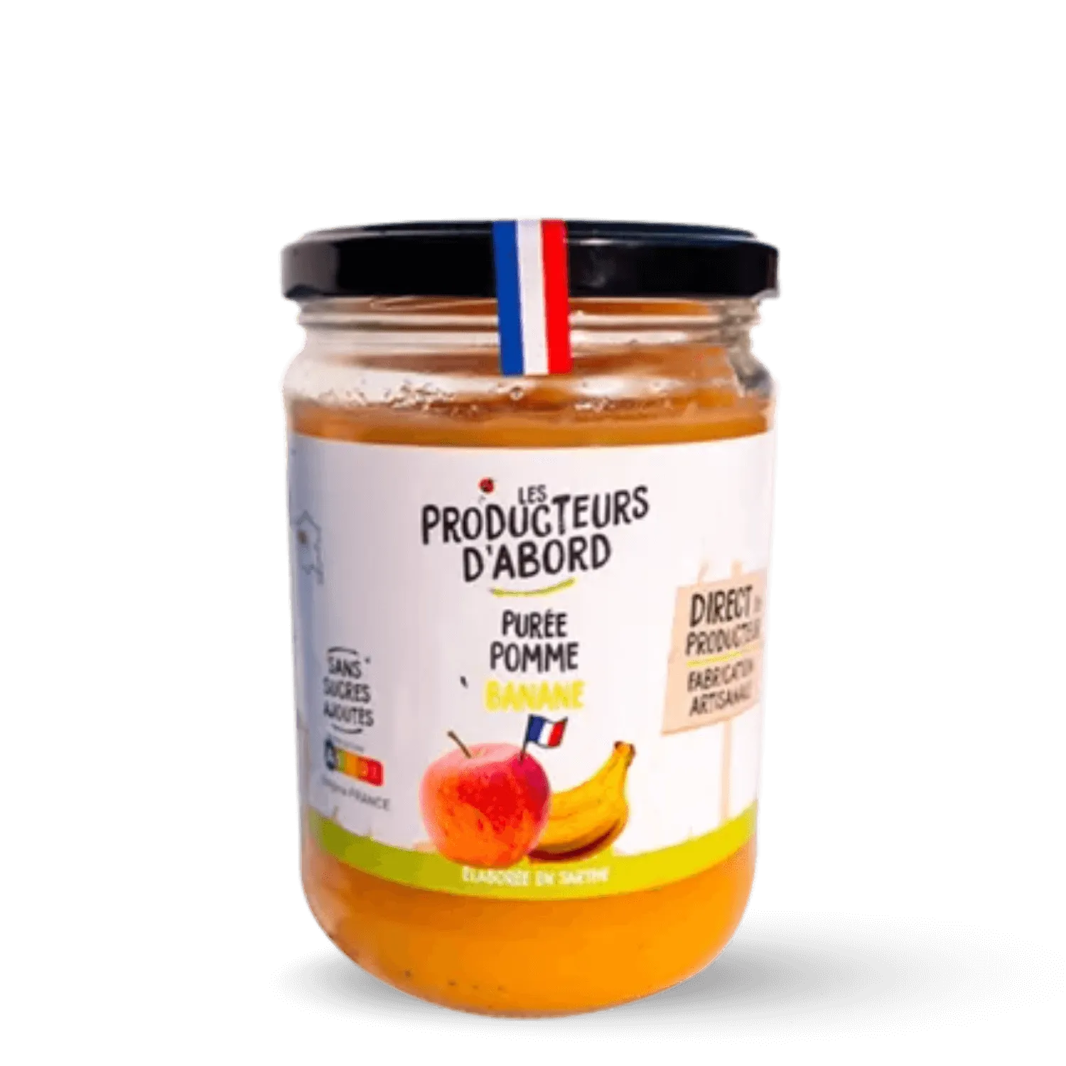 Purée de pomme banane