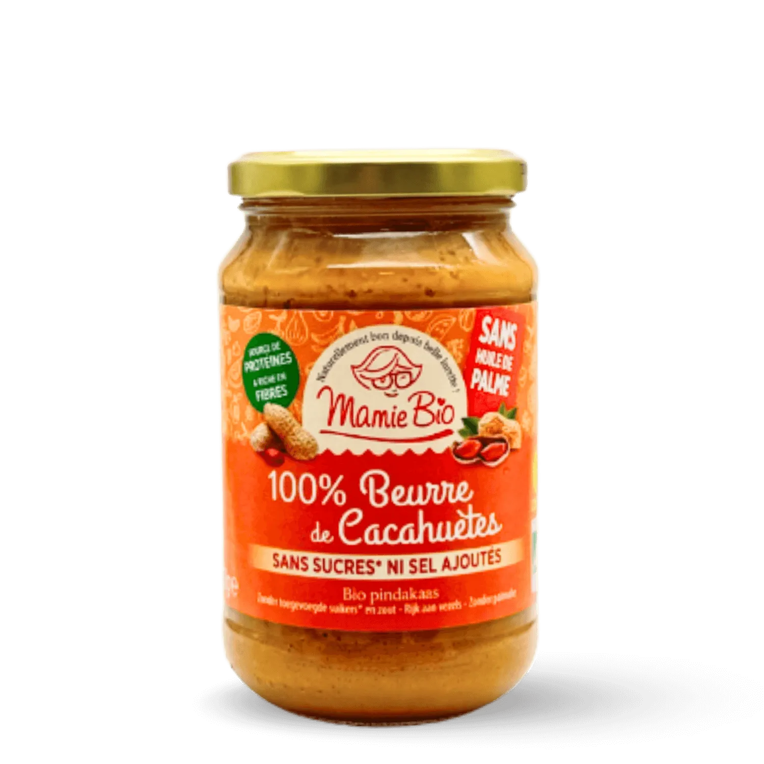 Beurre de cacahuètes 100%