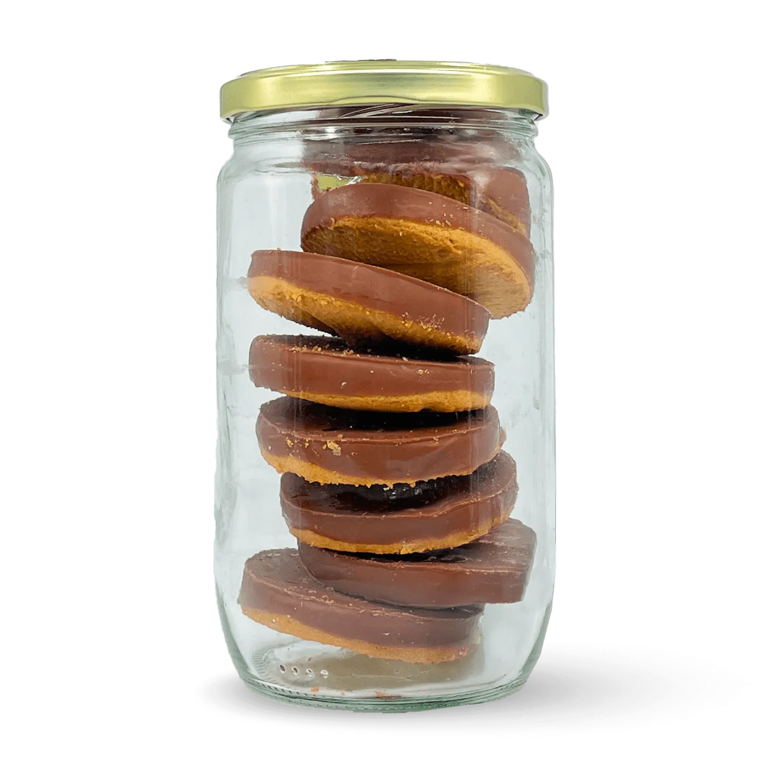 Biscuits nappés choco lait