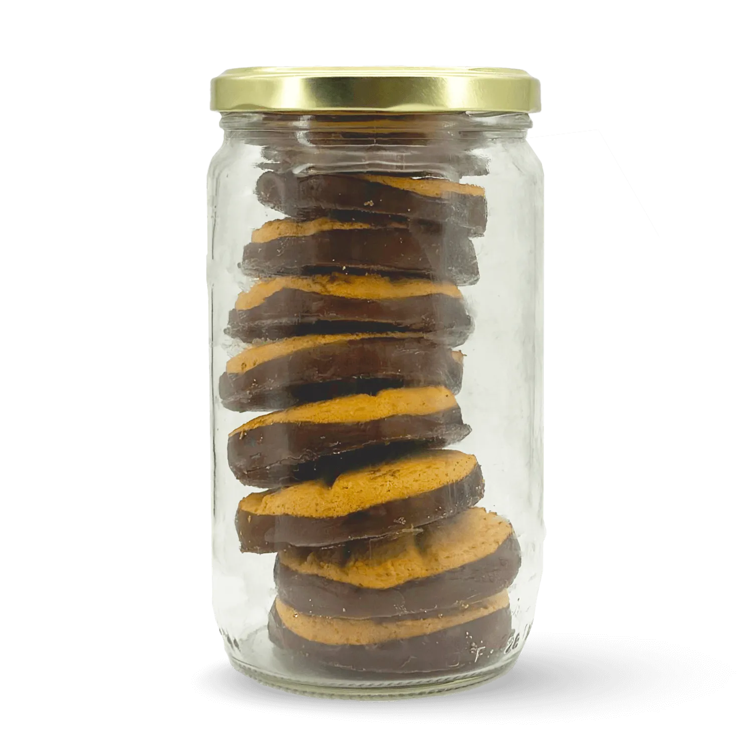 Biscuits nappés choco noir