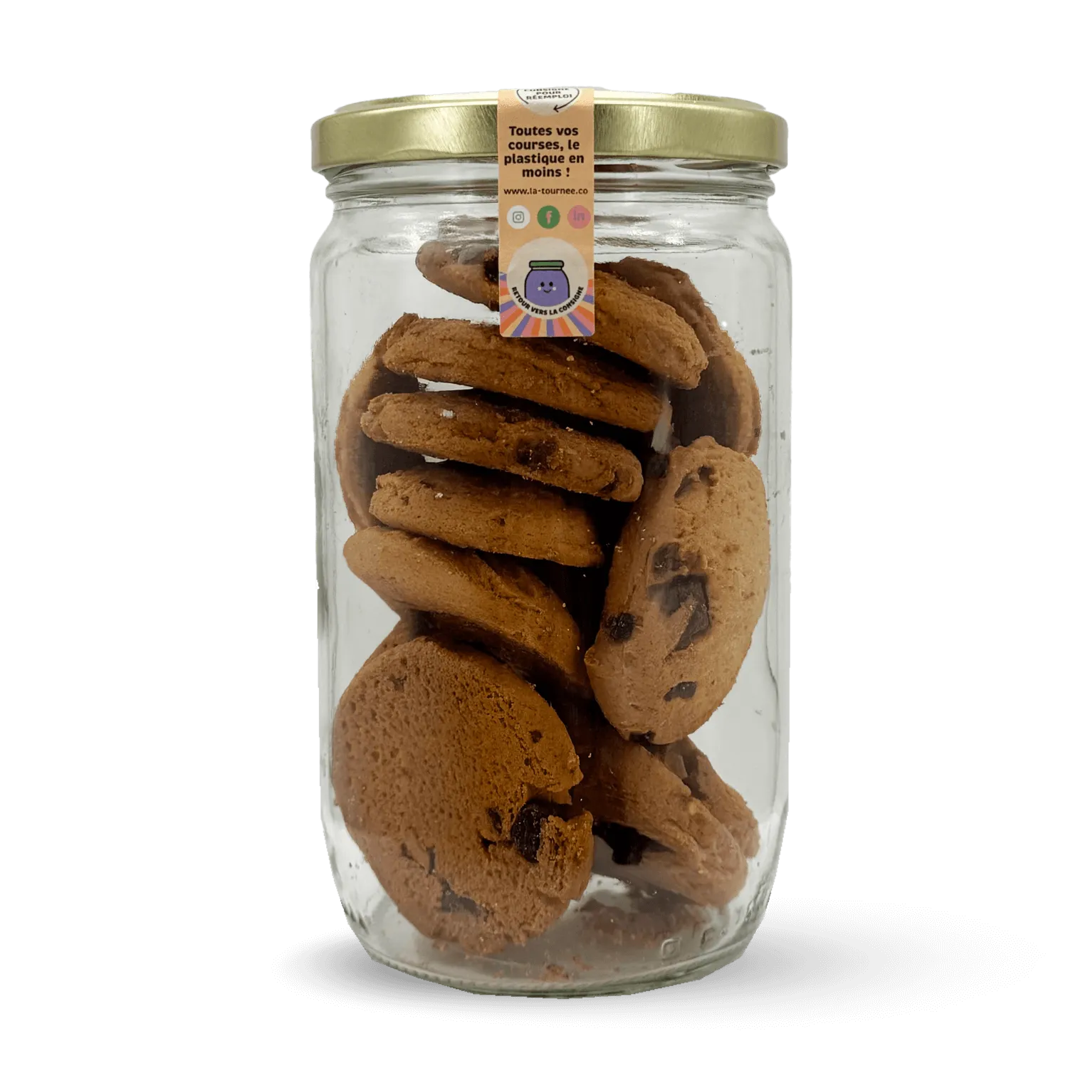 Cookies aux pépites de chocolat au lait et noisettes