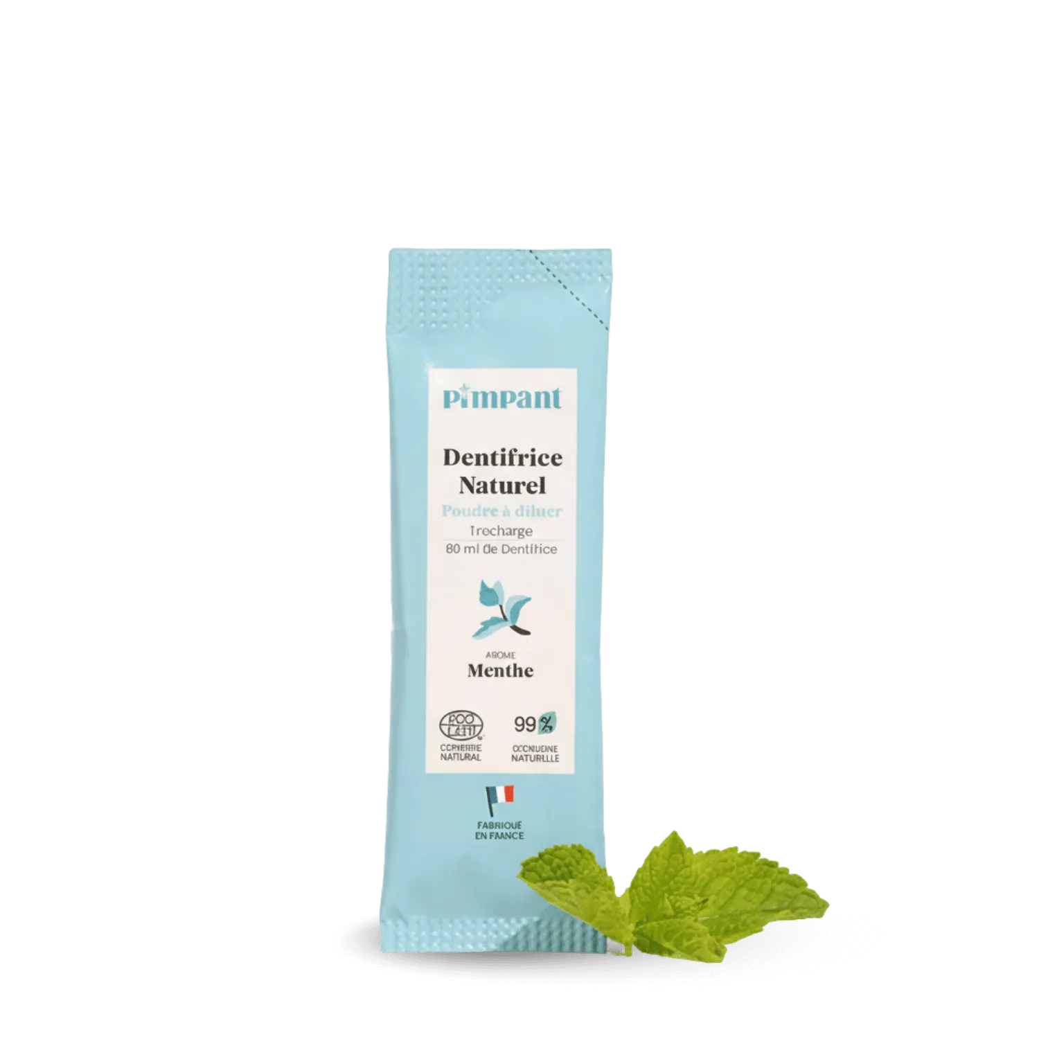 Dentifrice menthe poudre - recharge