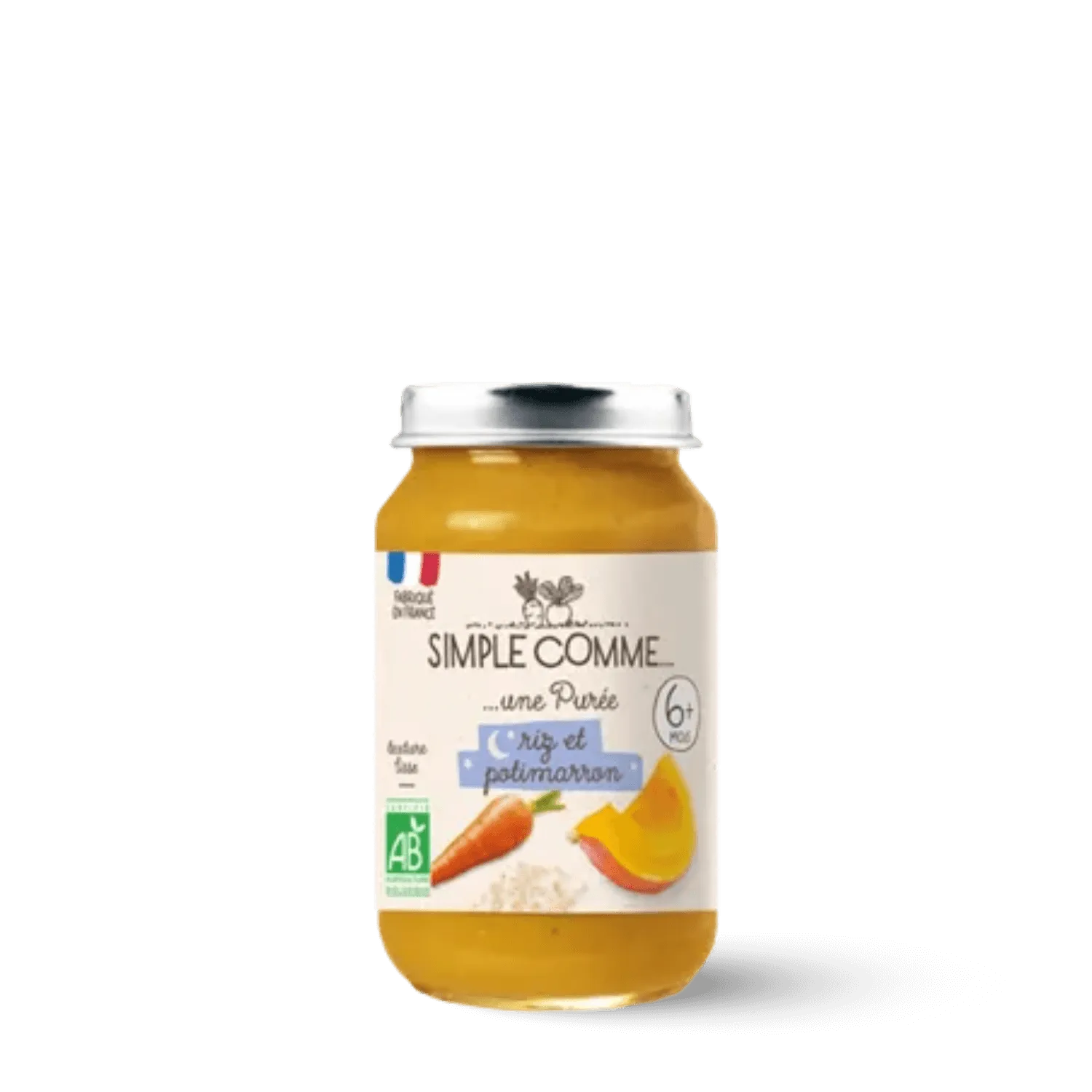 Purée riz et potimarron dès 6 mois bio