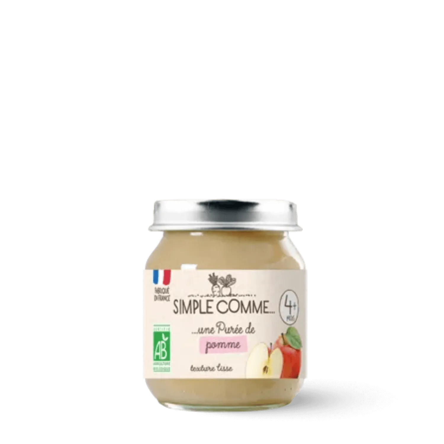 Purée pomme dès 4 mois bio