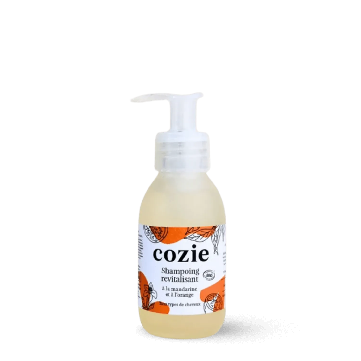 Shampoing revitalisant à la mandarine et à l'orange bio
