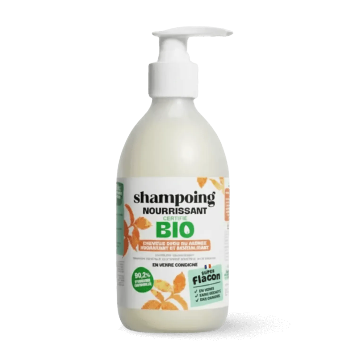 Shampoing Nourrissant cheveux secs ou abimés (flacon sécurisé)