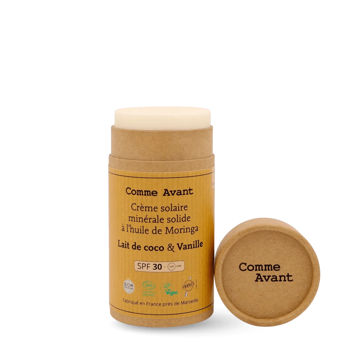 Crème solaire solide SPF30 - Coco & vanille