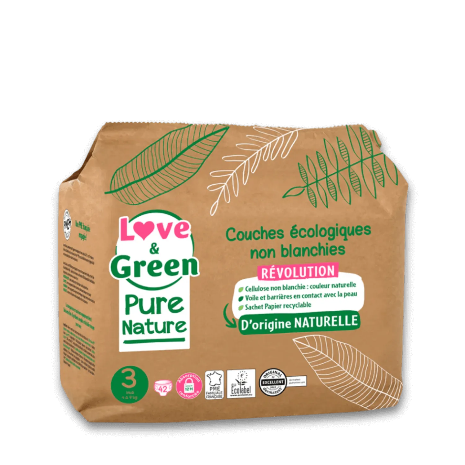 Couches T3 (4 à 8kg) - 42 unités