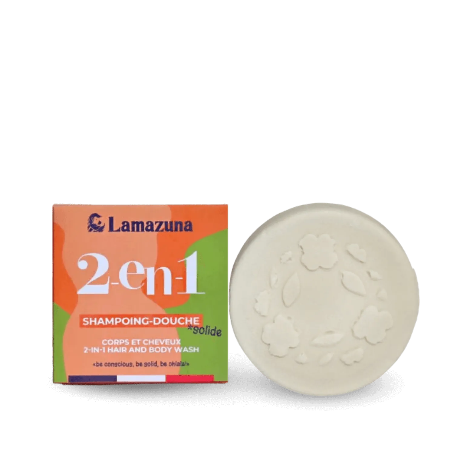 Shampoing douche 2 en 1 solide bio
