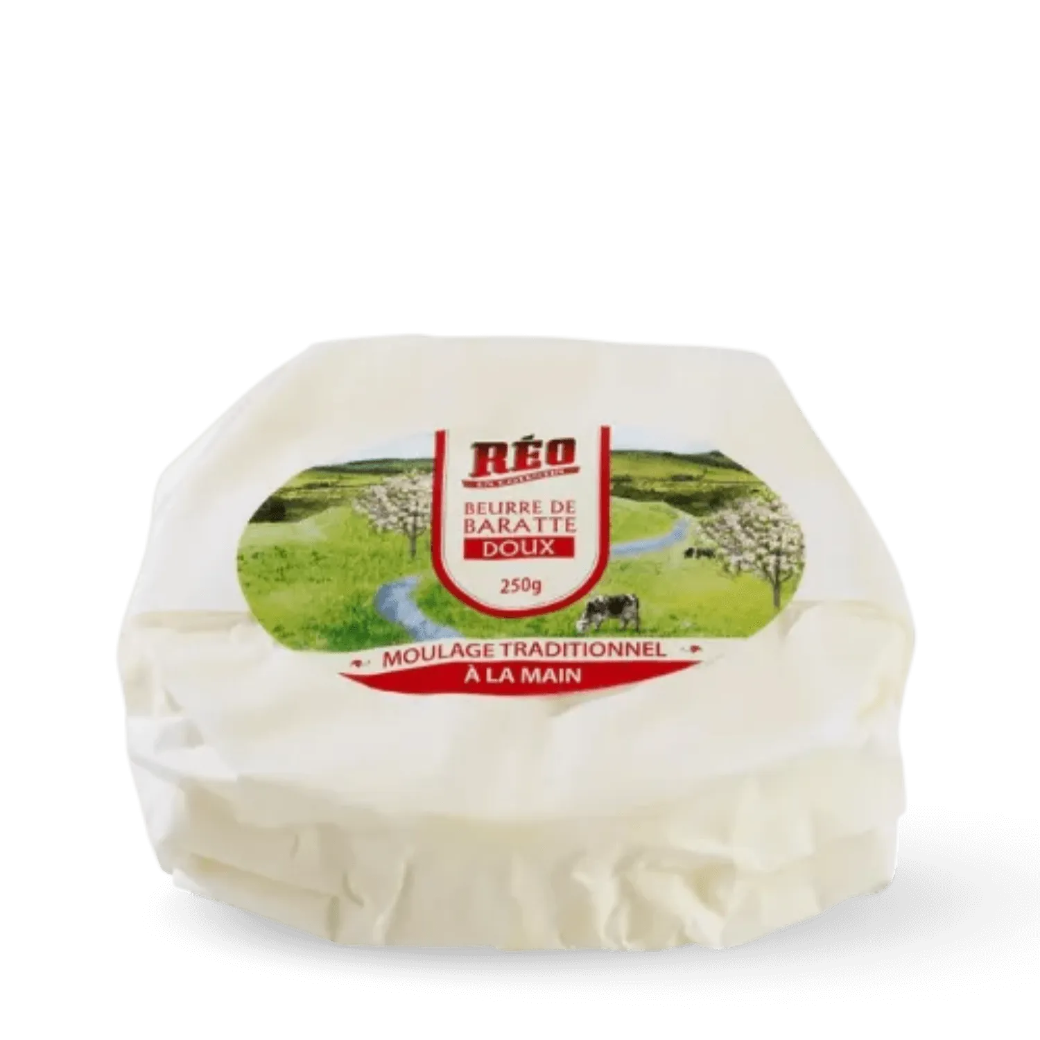 Beurre de baratte doux moulé main - Gaslonde