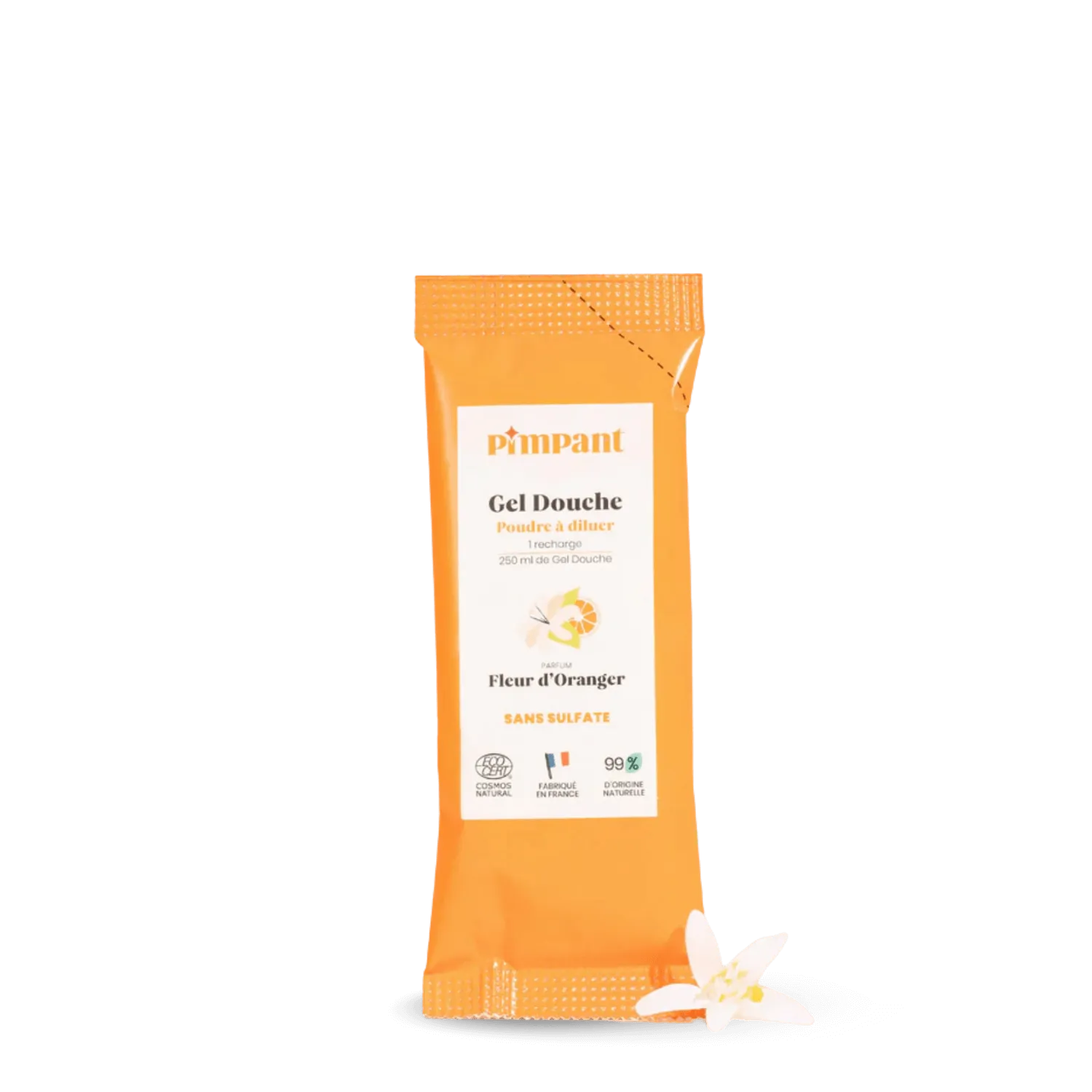 Gel douche Fleur d'Oranger poudre à diluer 25 gr