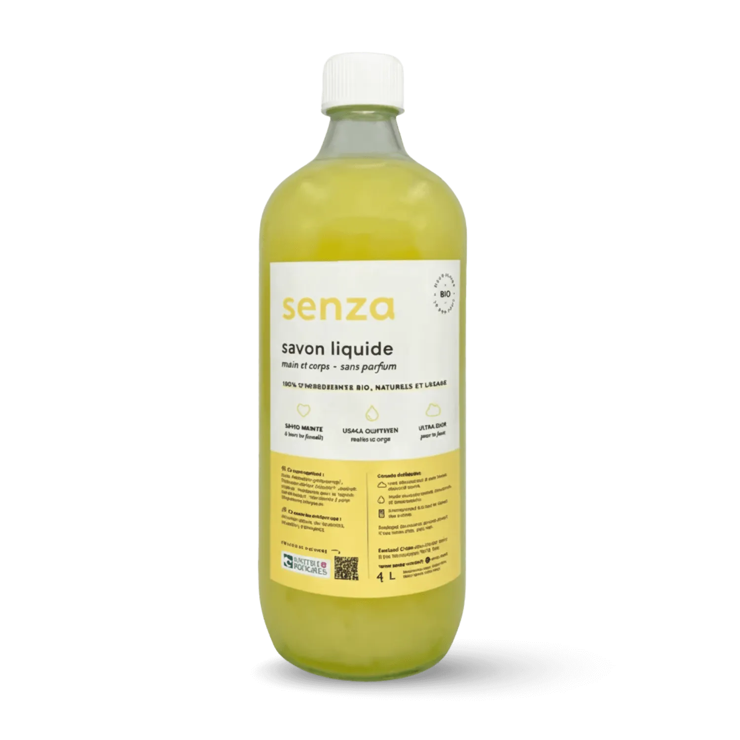 Savon liquide mains & corps sans parfum