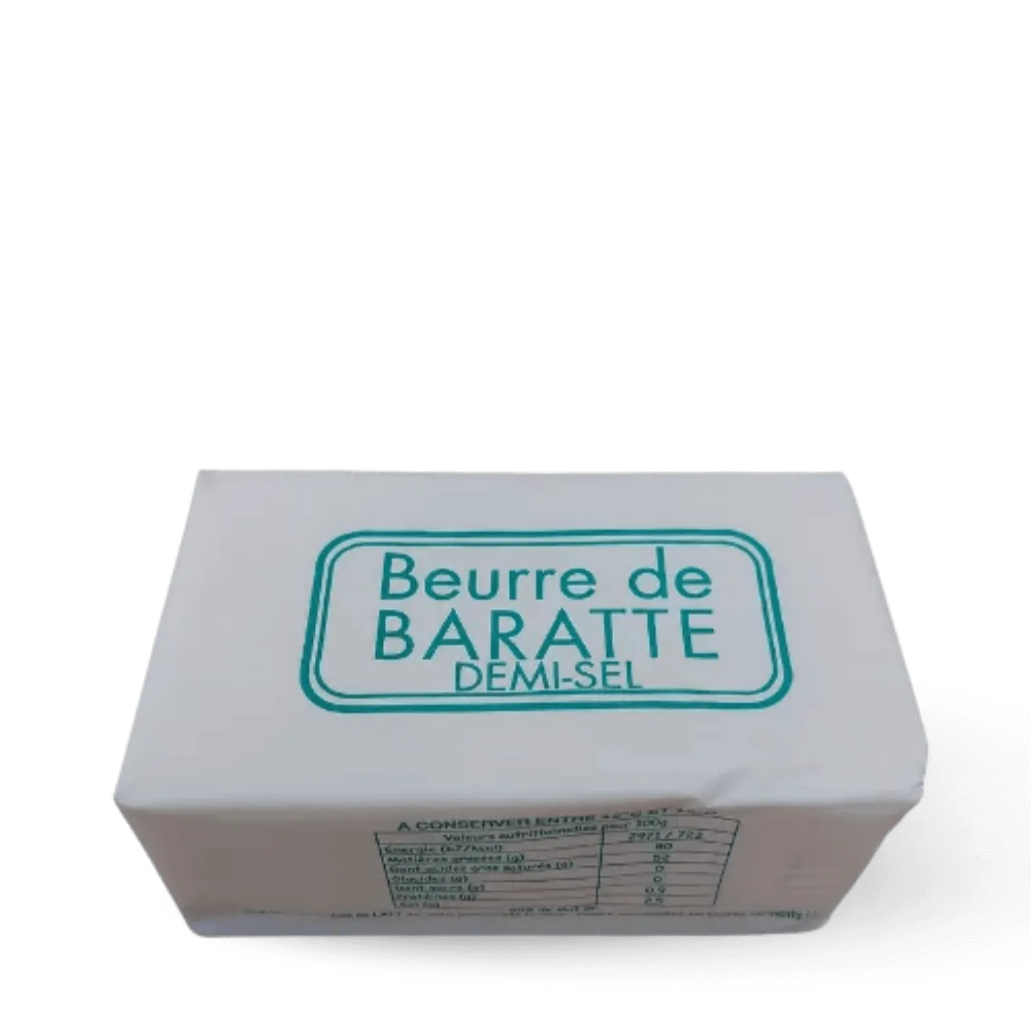 Beurre de baratte demi-sel
