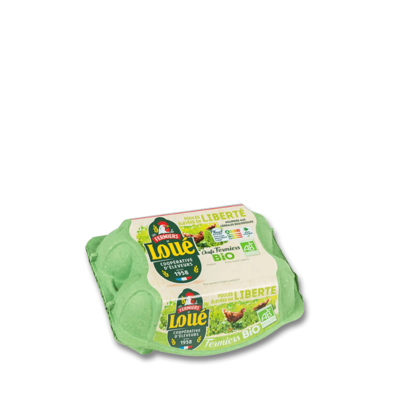 6 oeufs bio fermiers