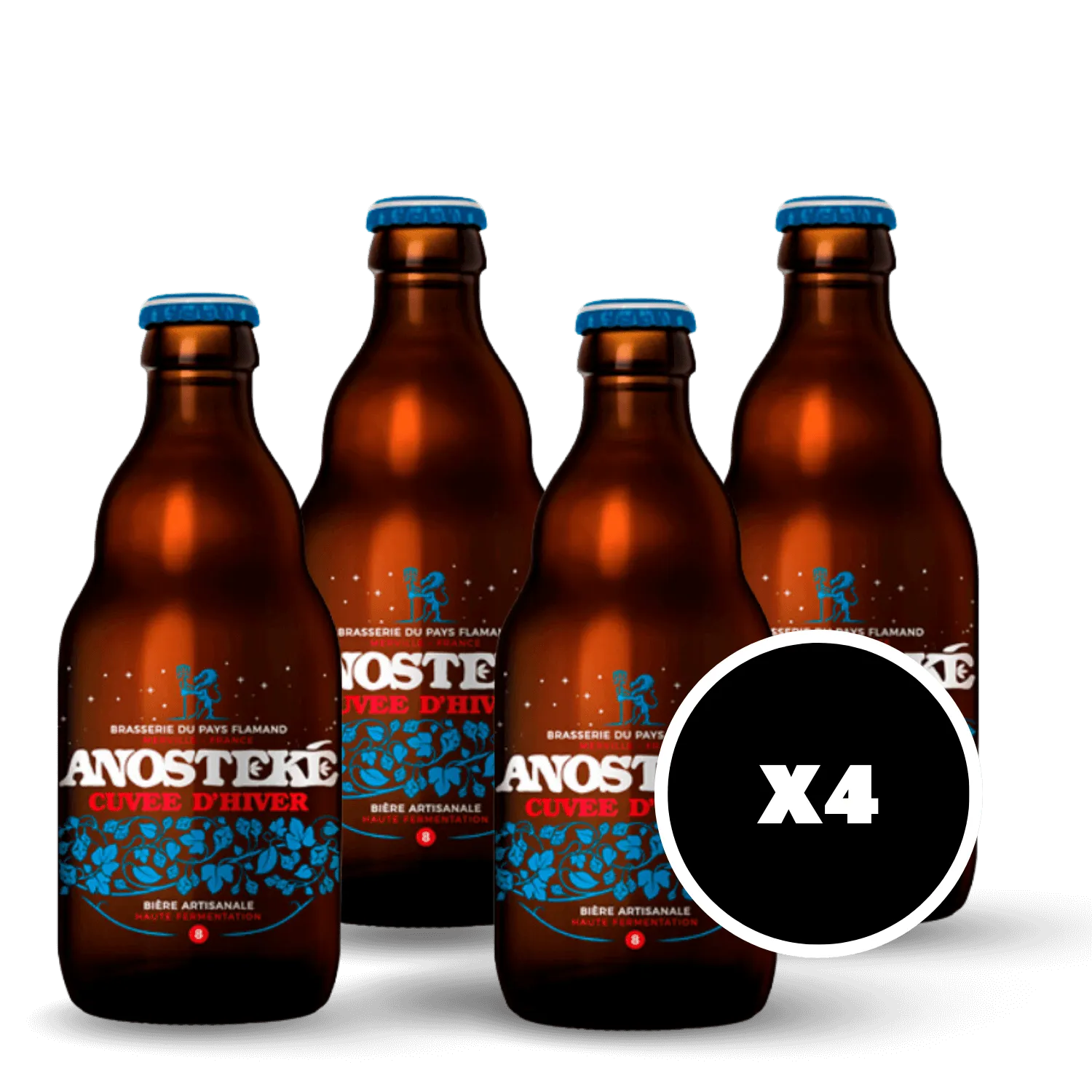 Pack 4 x Anosteke Cuvée d'Hiver