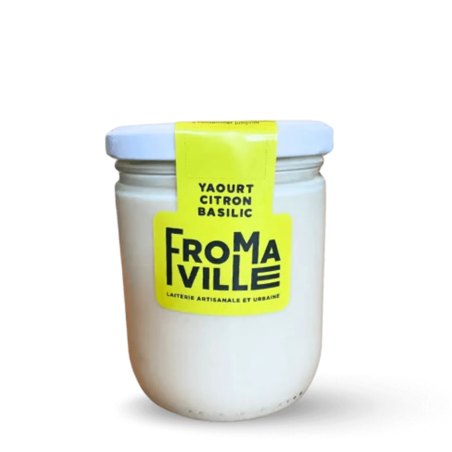 Yaourt au citron basilic