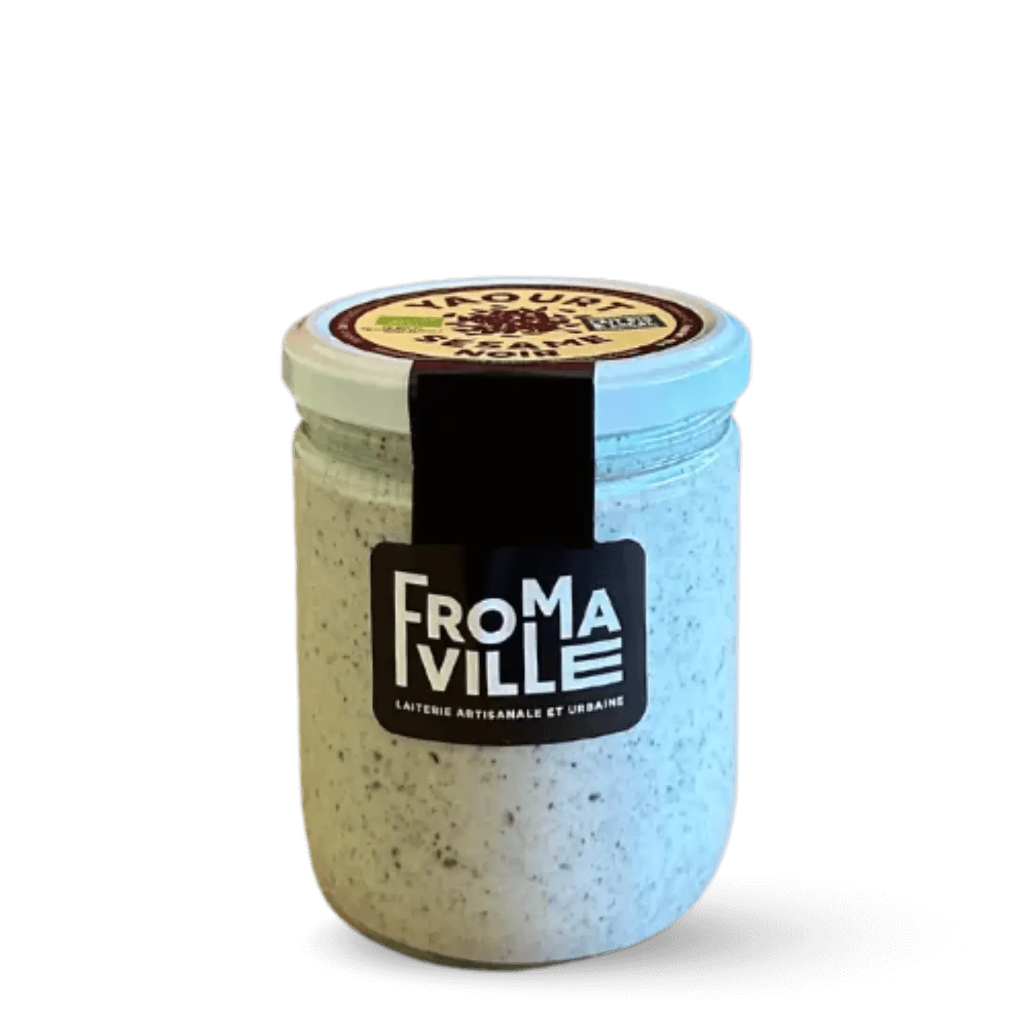 Yaourt au sésame noir