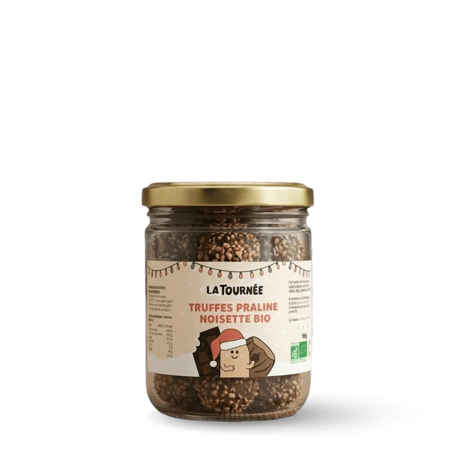 Truffes pralinées noisettes