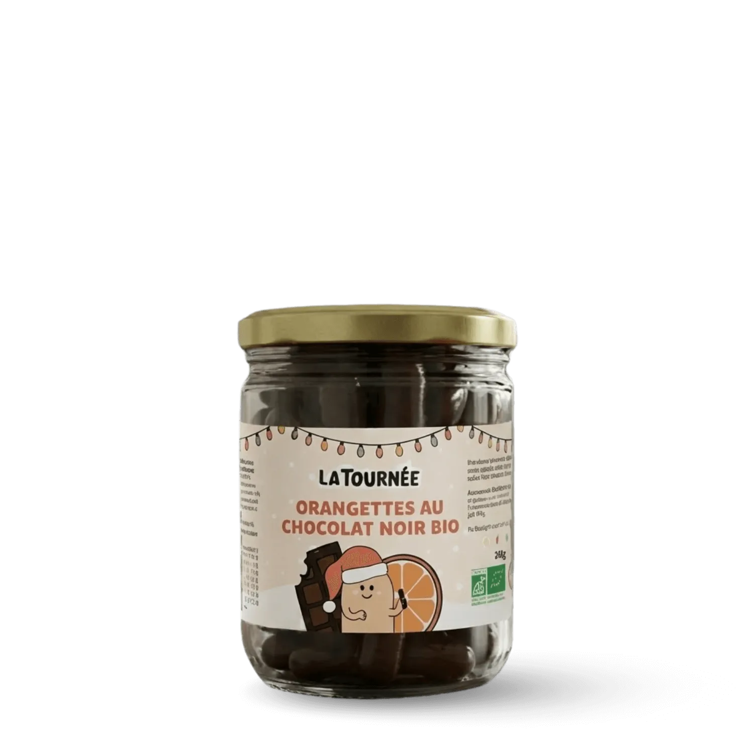 Orangettes au chocolat noir