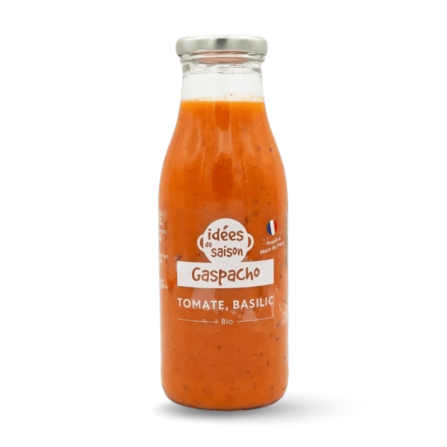 Gaspacho tomate, basilic bio