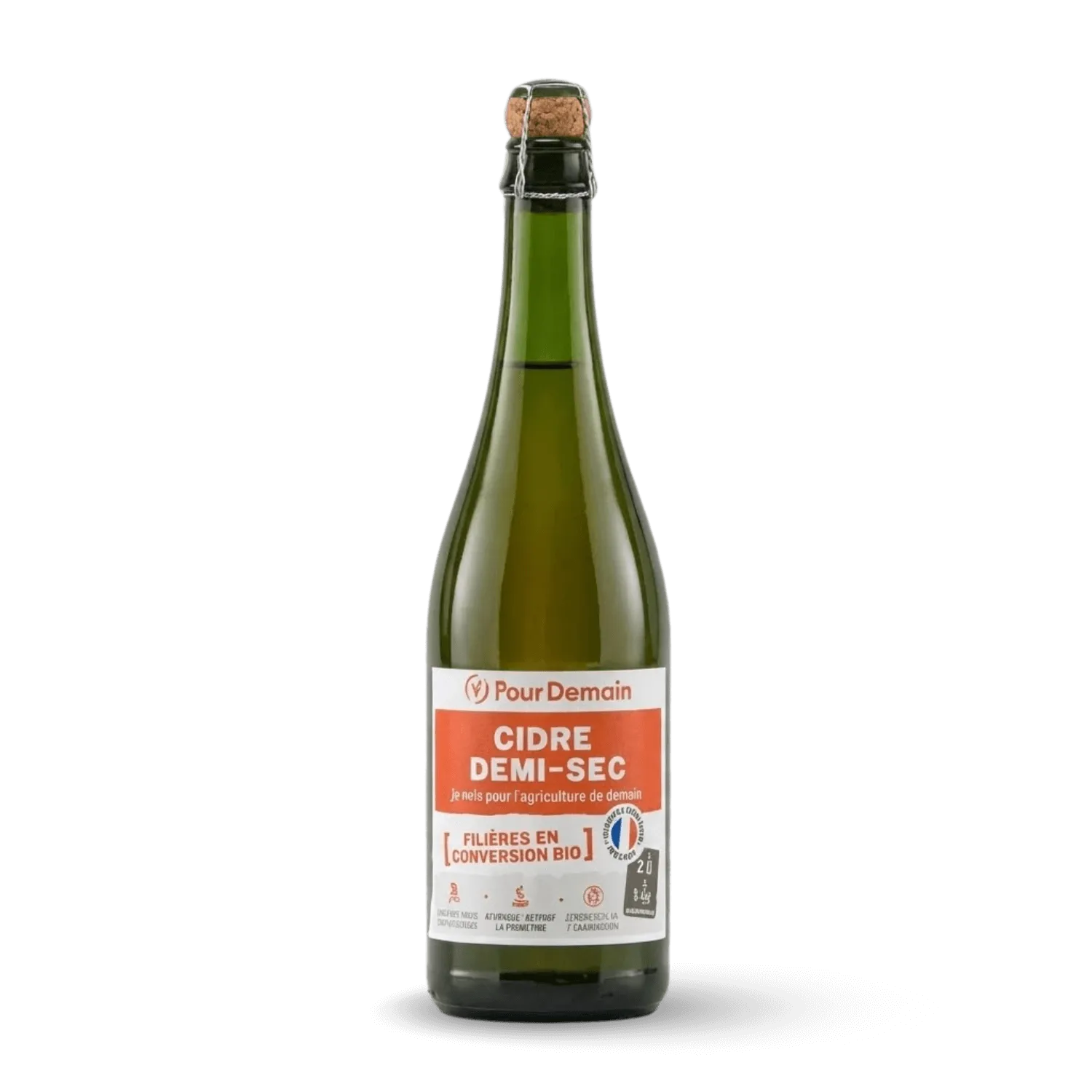 Cidre demi-sec en conversion