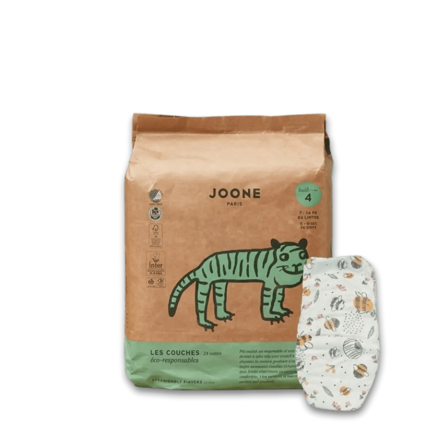 Couche bébé T4 (7-14kg) - 24 unités