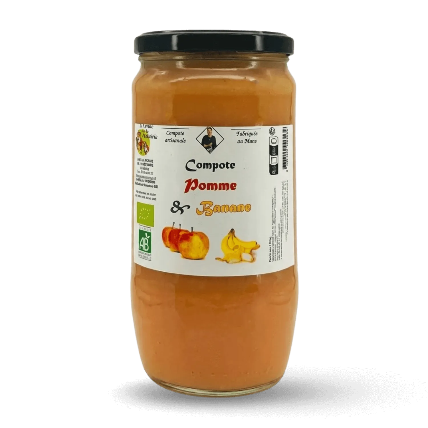 Compote pomme banane