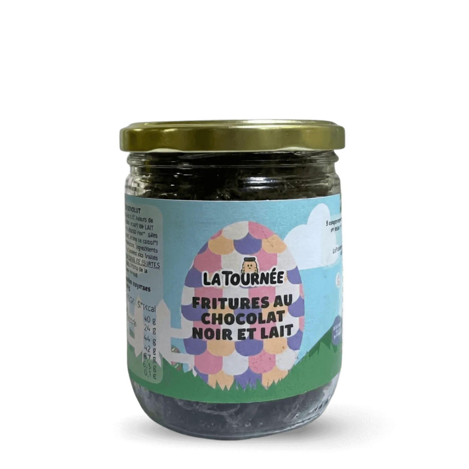 Fritures de Pâques chocolat noir et au lait