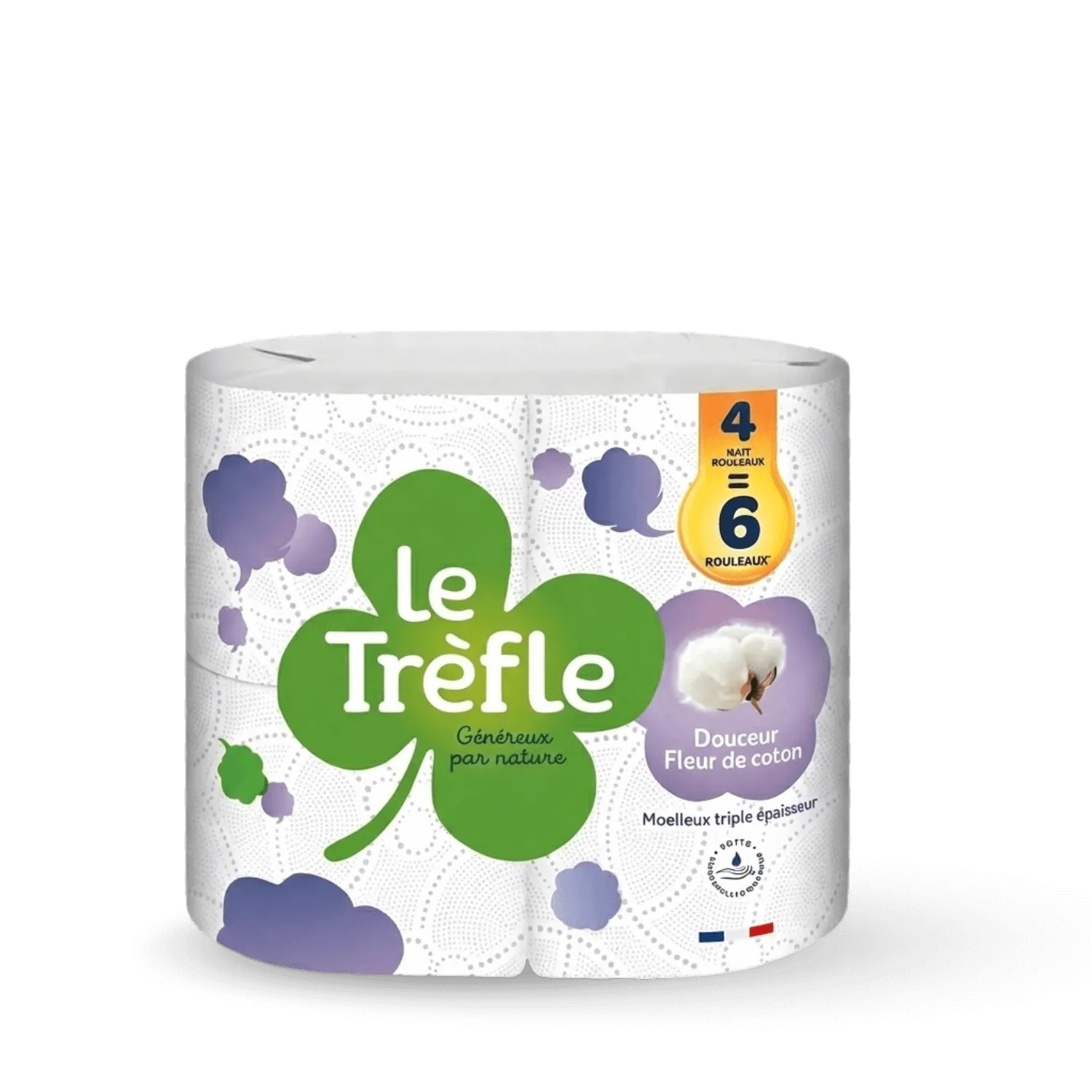 Papier toilette - Douceur Fleur de coton