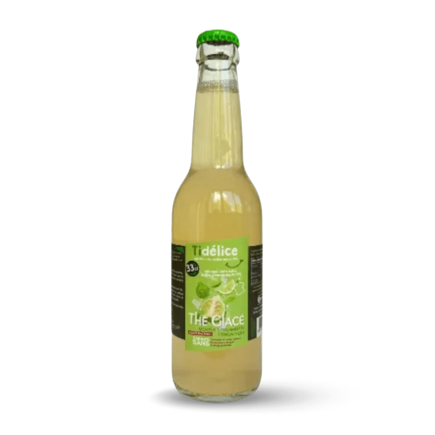 Thé glacé menthe, citron vert et bergamote 33cl