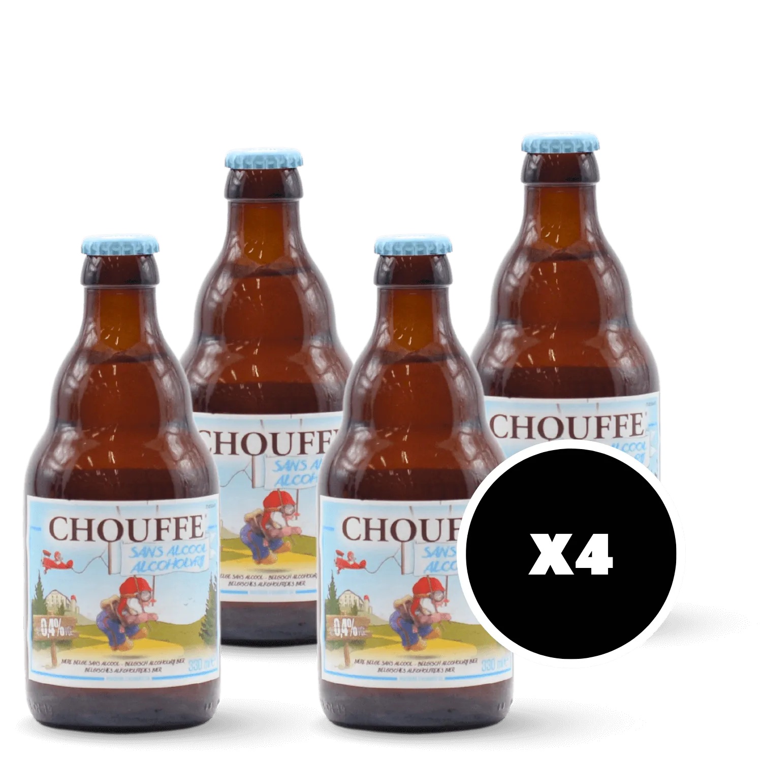 Pack 4 x Chouffe Sans Alcool