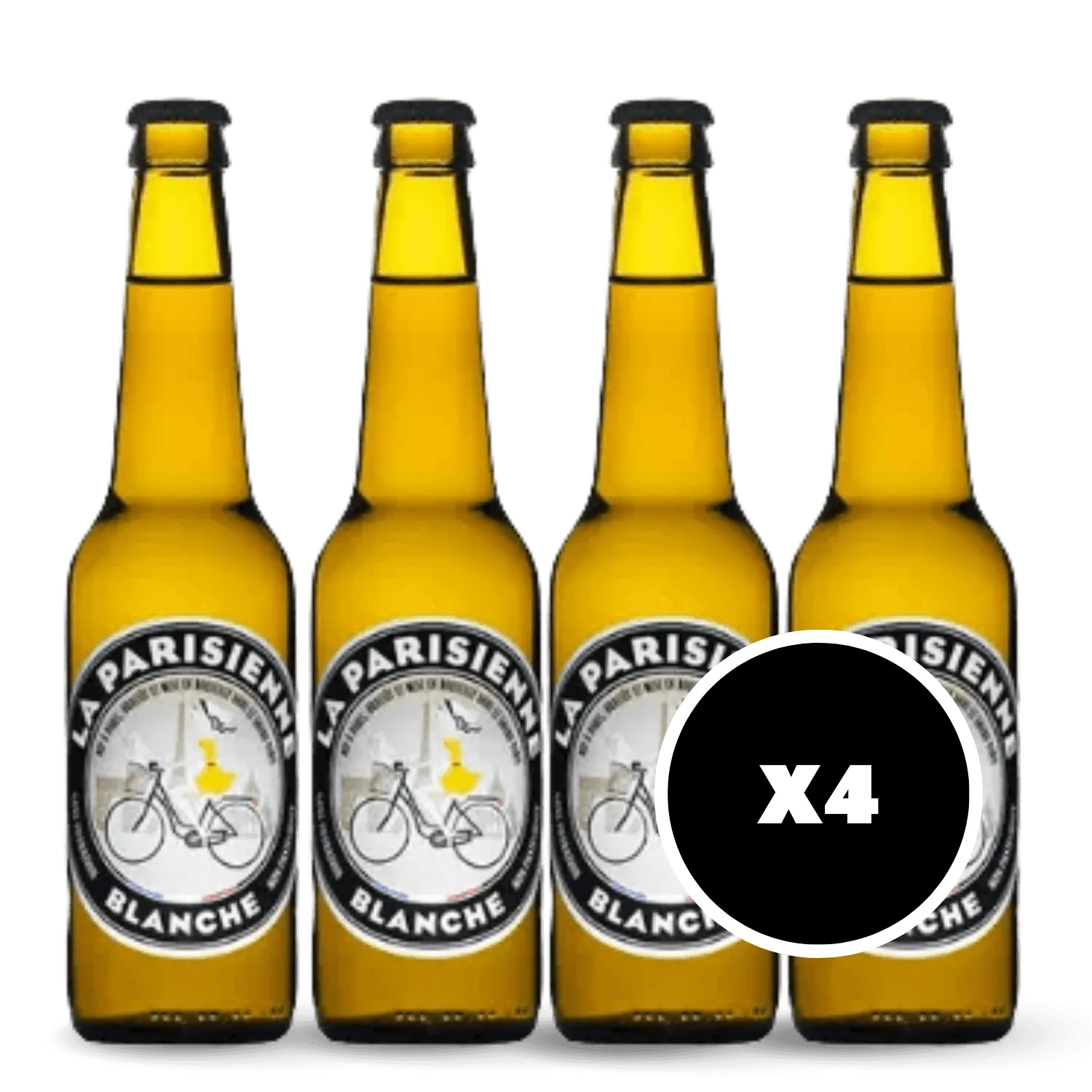 Pack 4 x Bière Blanche Bio 5,5%